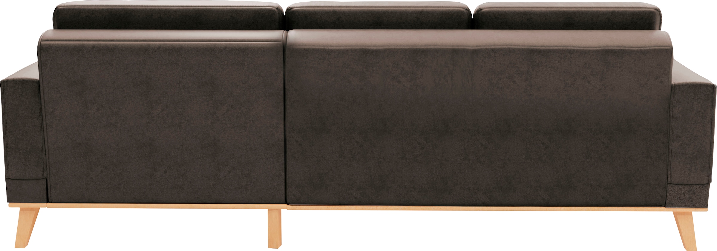 sit&more Ecksofa »Lavida L-Form«, wahlweise mit Kippfunktion und Bettkasten