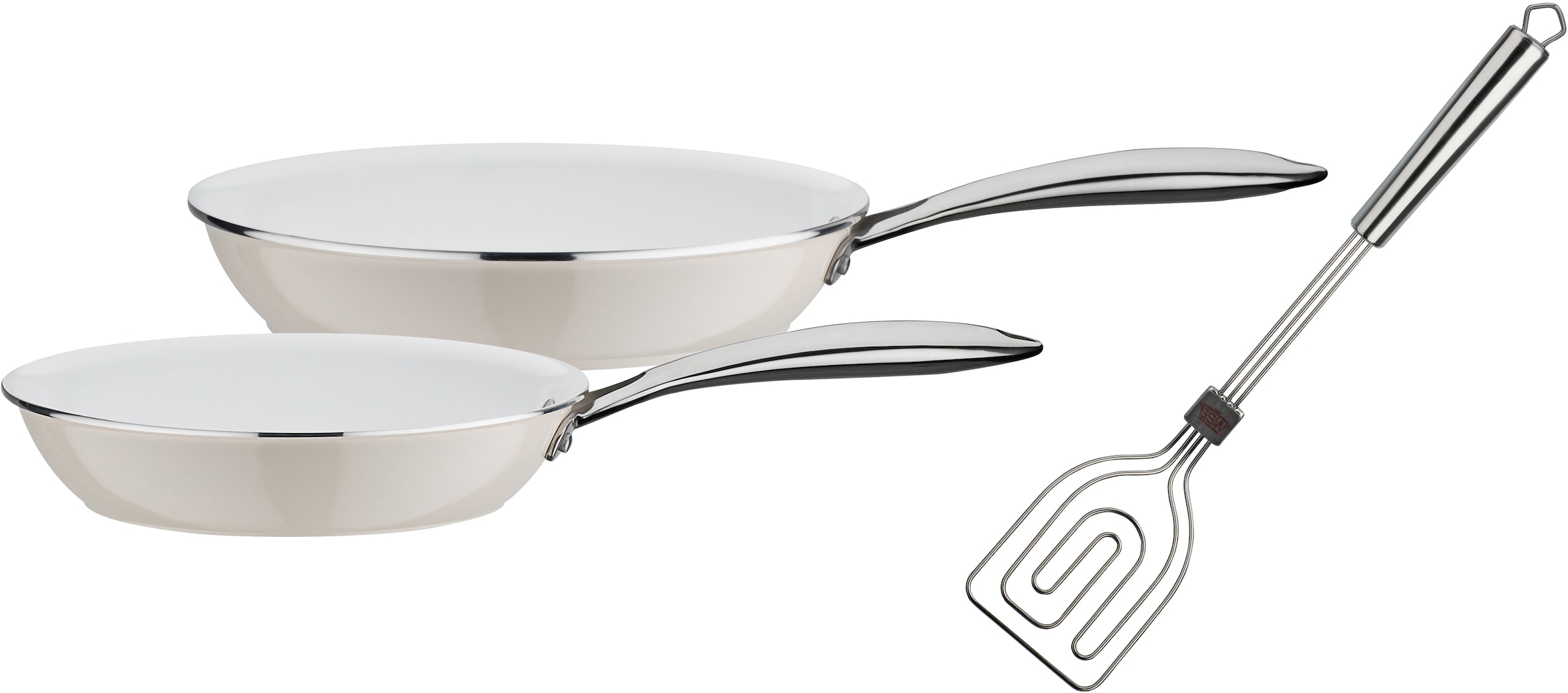 GSW Pfannen-Set »CERAMICA color«, Shop (Set, tlg.), Induktion OTTO Online Aluminium, im 3