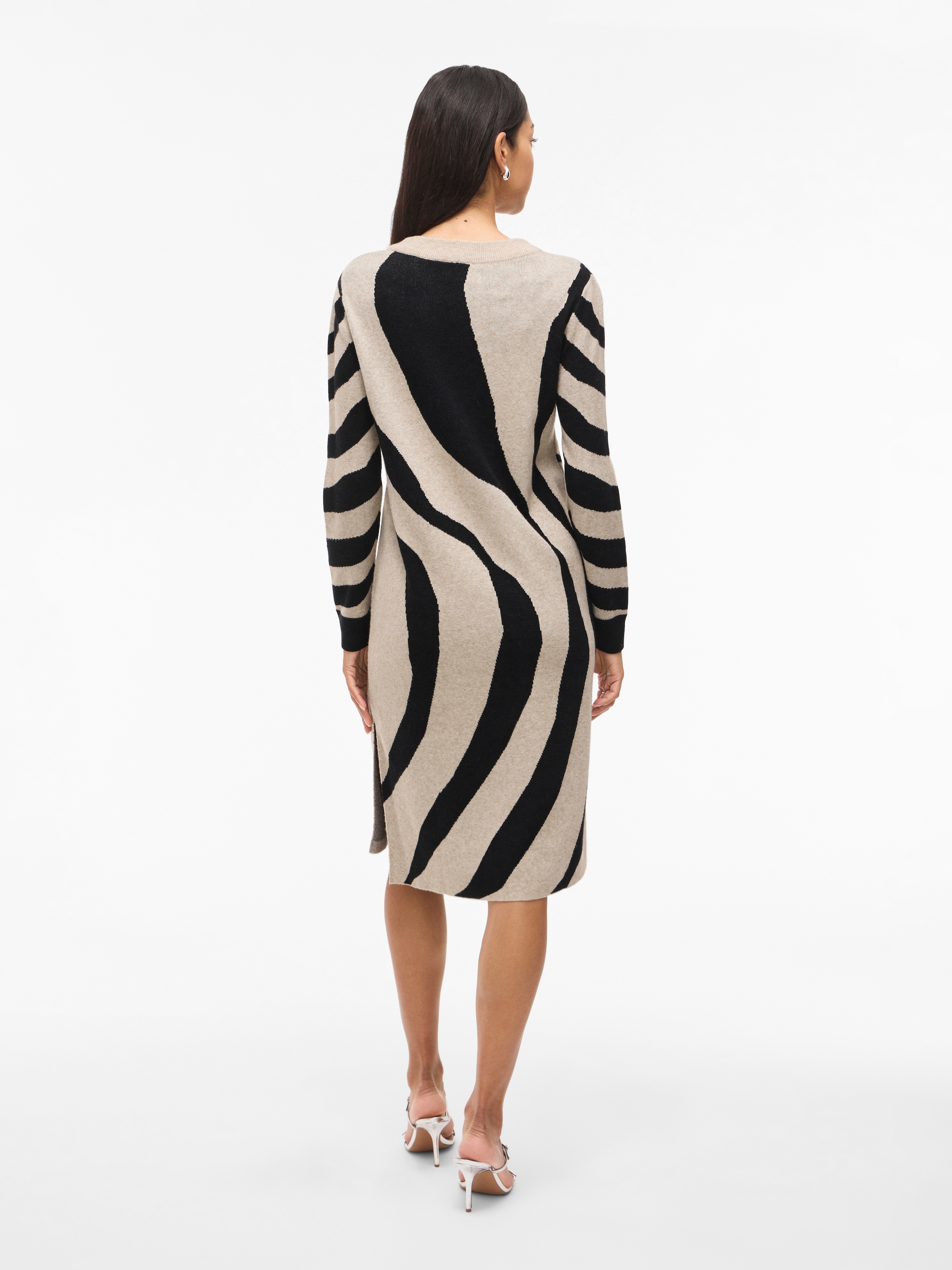 Vila Midikleid »VITIF CREWNECK KNIT MIDI DRESS- NOOS«, Sommerkleid