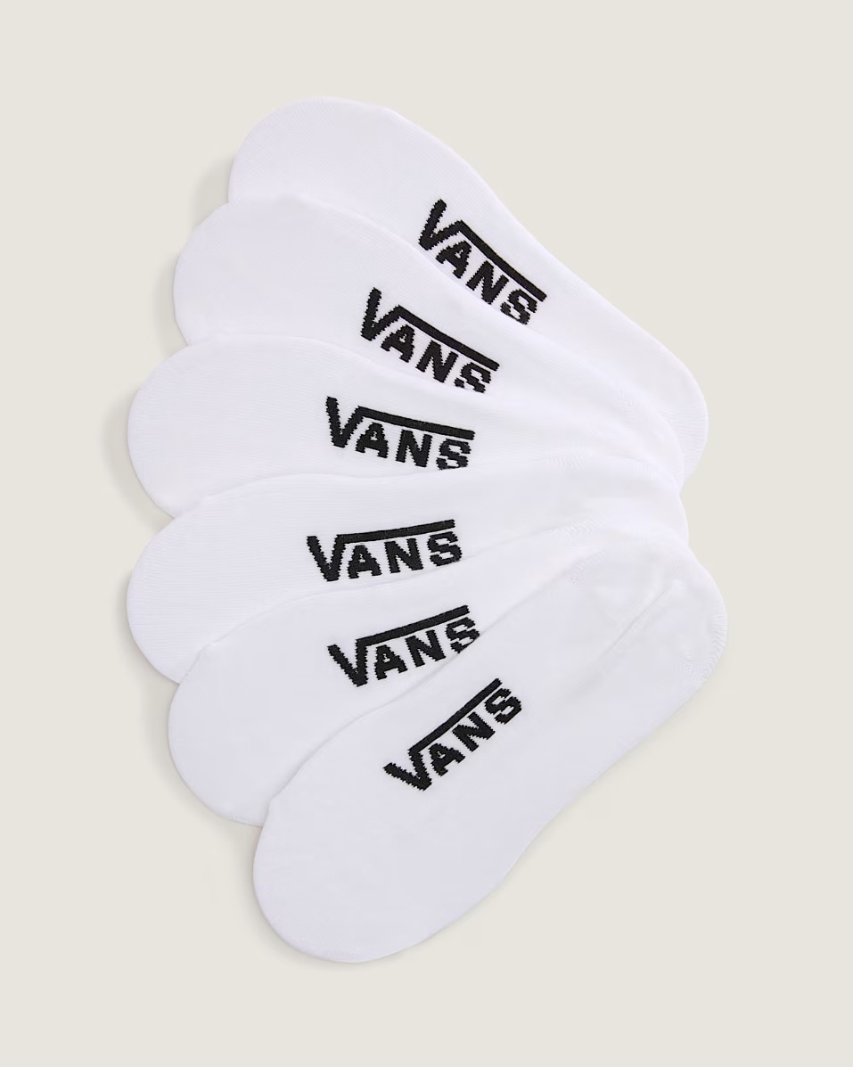 Vans Sneakersocken »CLASSIC CANOODLE« 6 Paar tlg. aus Baumwolle, mit Elasthan-Anteil, sportlicher Stil, 6 Paar im Set