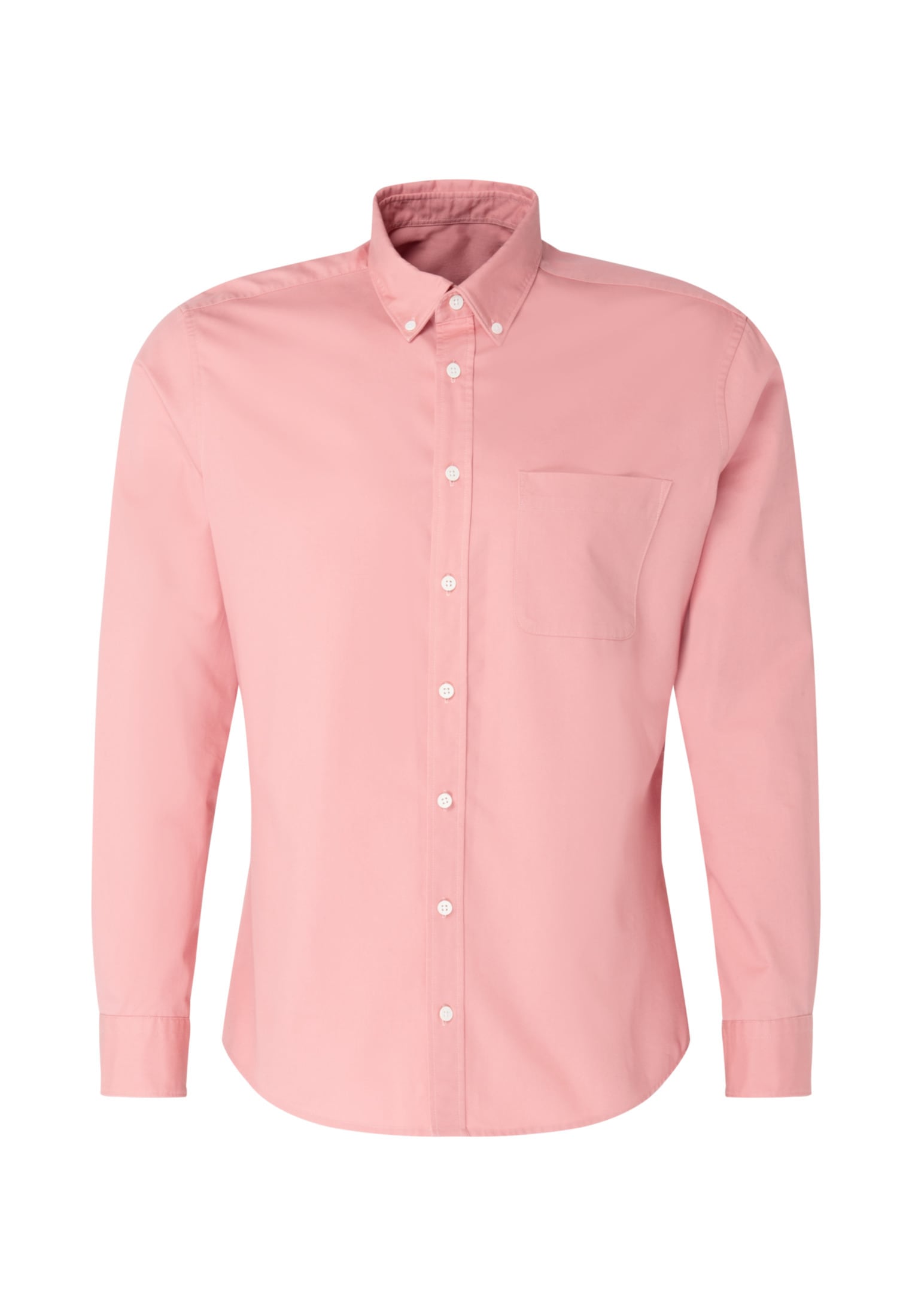 seidensticker Businesshemd »Schwarze Rose«, Regular Langarm Button-Down-Kragen Uni