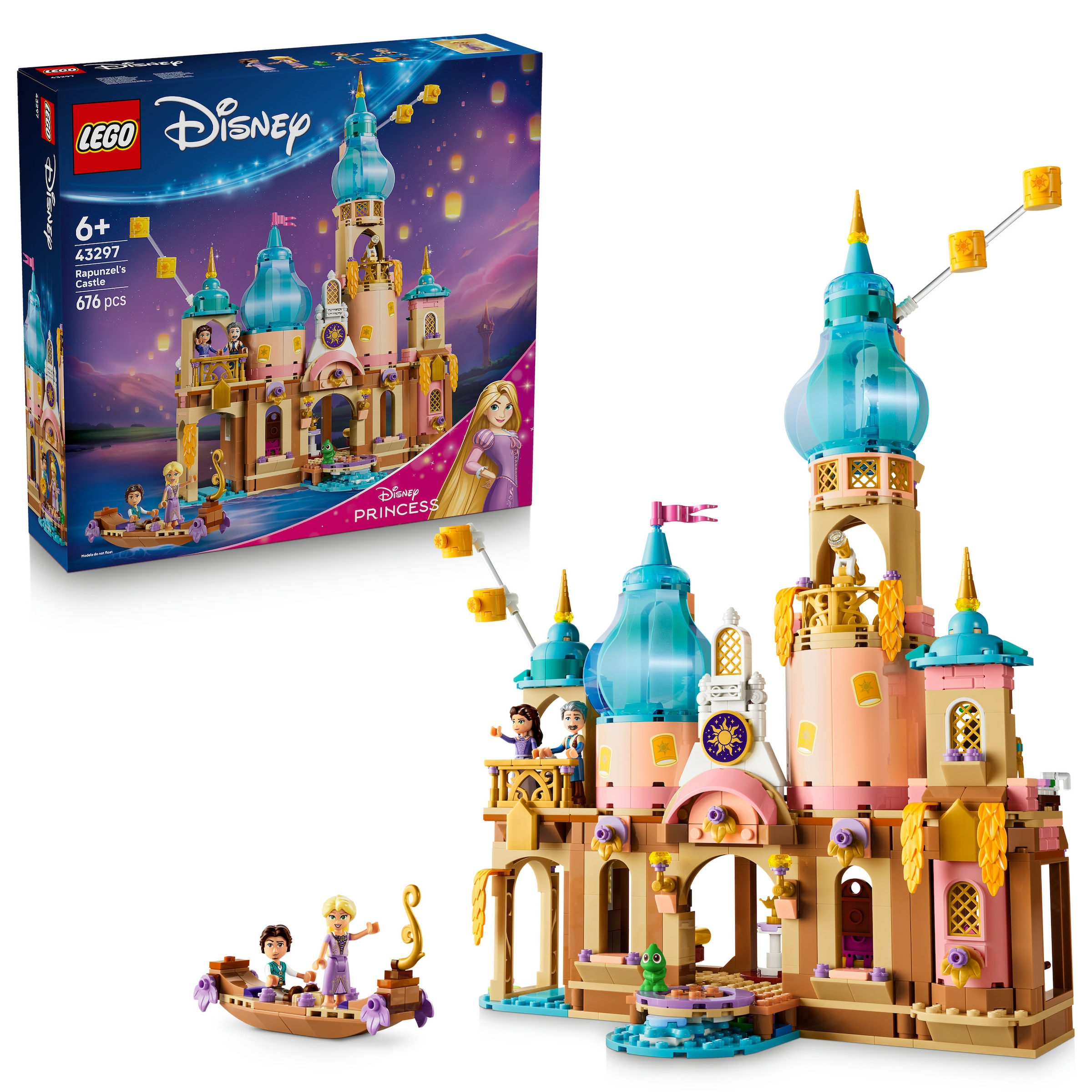 LEGO® Konstruktionsspielsteine »Rapunzels Schloss (43297), LEGO Disney Princess« Made in Europe