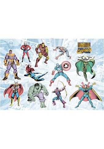 Wandtattoo »Marvel Comics Collection«, (11 St.)
