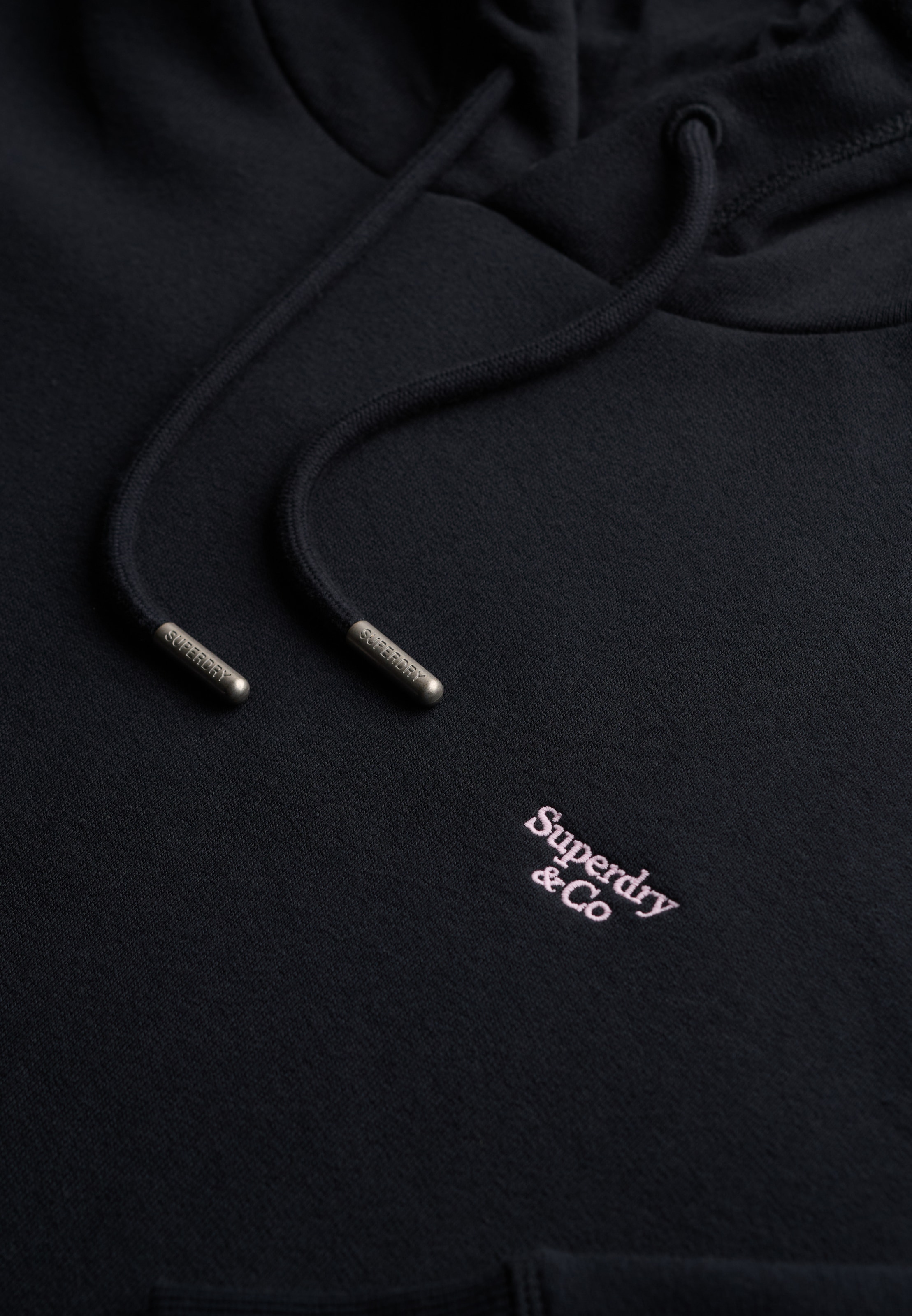 Superdry Kapuzensweatshirt »SIGNATURE EMB HOOD«, Baumwollmischung, relaxed fit
