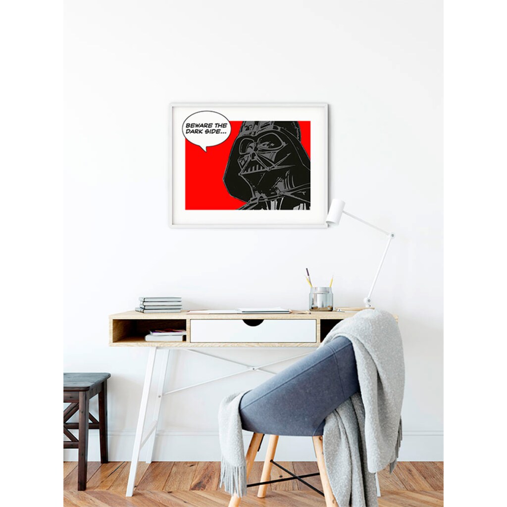 Komar Poster »Star Wars Classic Comic Quote Vader«, Star Wars, (1 St.)