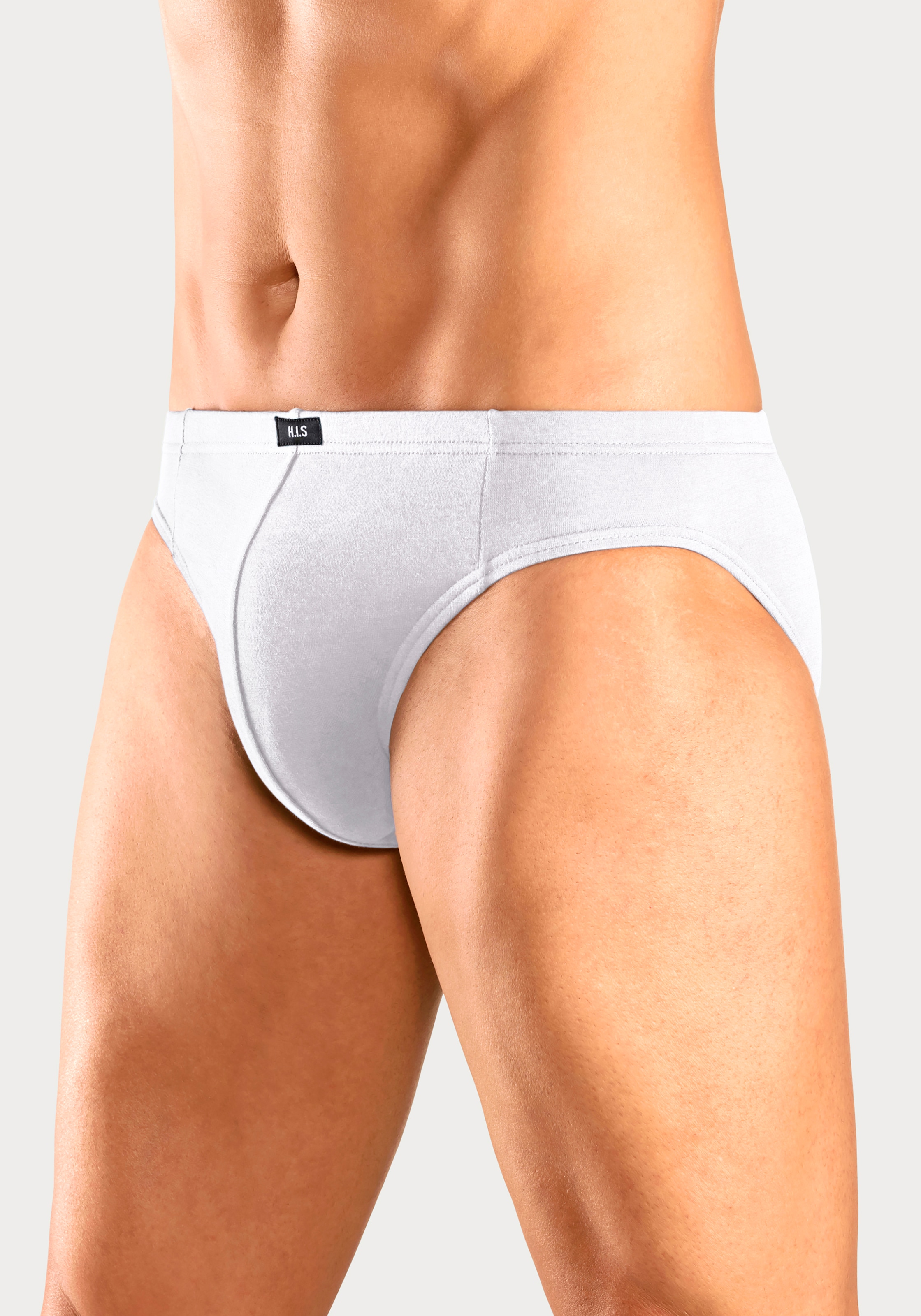 H.I.S Slip »Männer Unterhose«, (Packung, 10 St.), in Unifarben