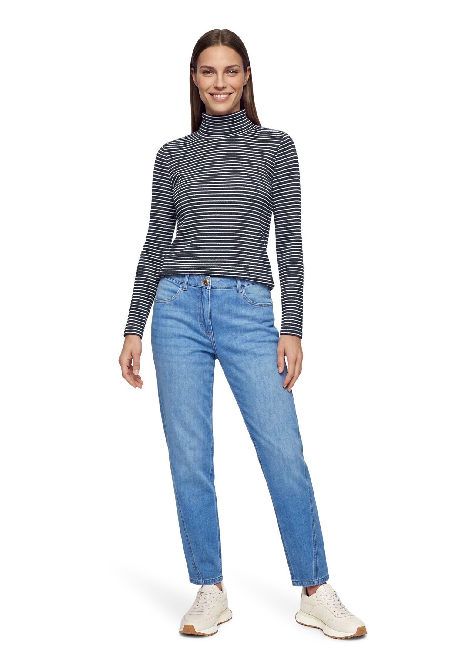 Betty Barclay Longsweatshirt »Rollkragenshirt langarm«
