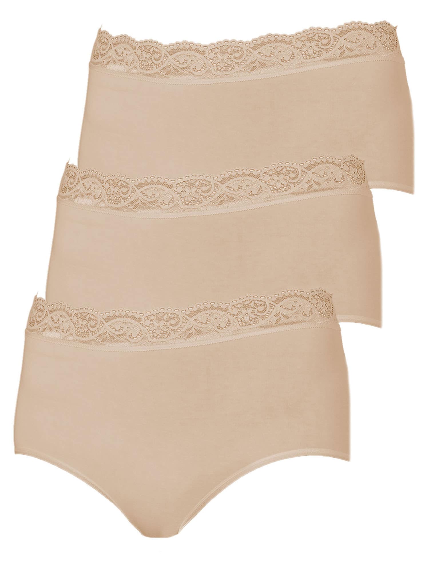 Nina Von C. Taillenslip »3er Pack Damen Taillenslip Slipboutique« Spar-Pack, 