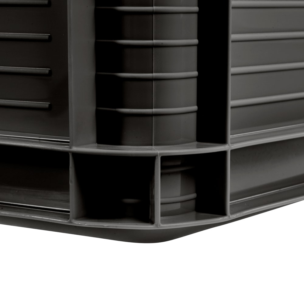 keeeper Transportbehälter »Transportbox robert, 8er Set, 20 L, 40 x 30 x 22 cm« 30 cm breit 22 cm hoch 40 cm lang Set, 8 Stk. tlg. säure- und laugenbeständig, 30 kg Tragkraft