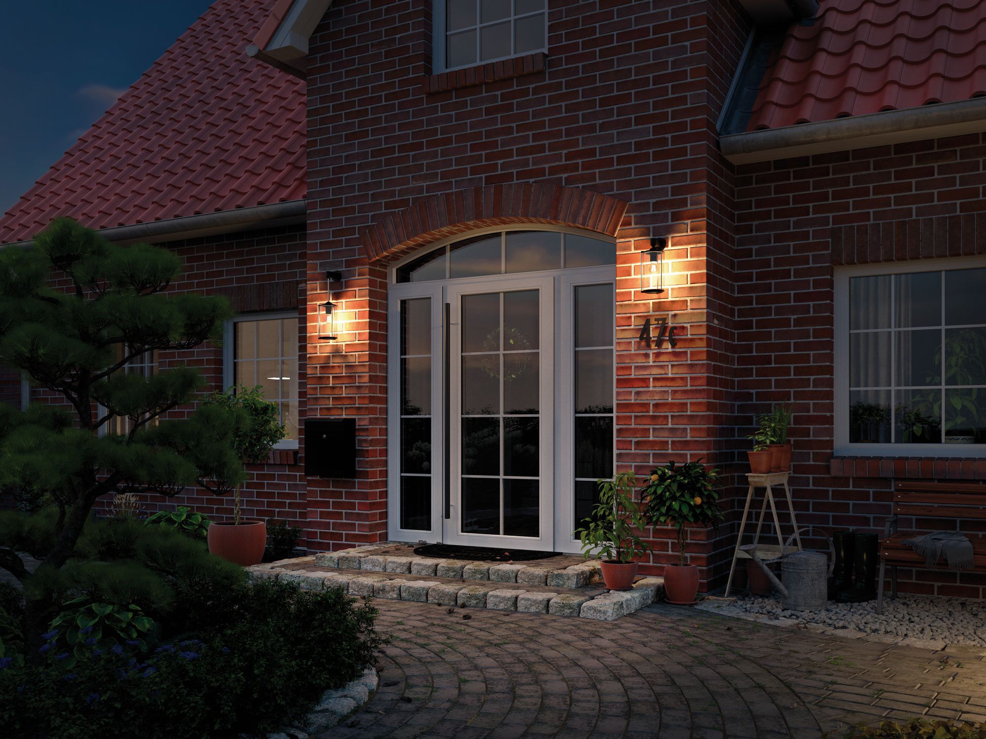 Paulmann Außen-Wandleuchte »Outdoor House«, 1 flammig, Leuchtmittel E27 | ohne Leuchtmittel, E27
