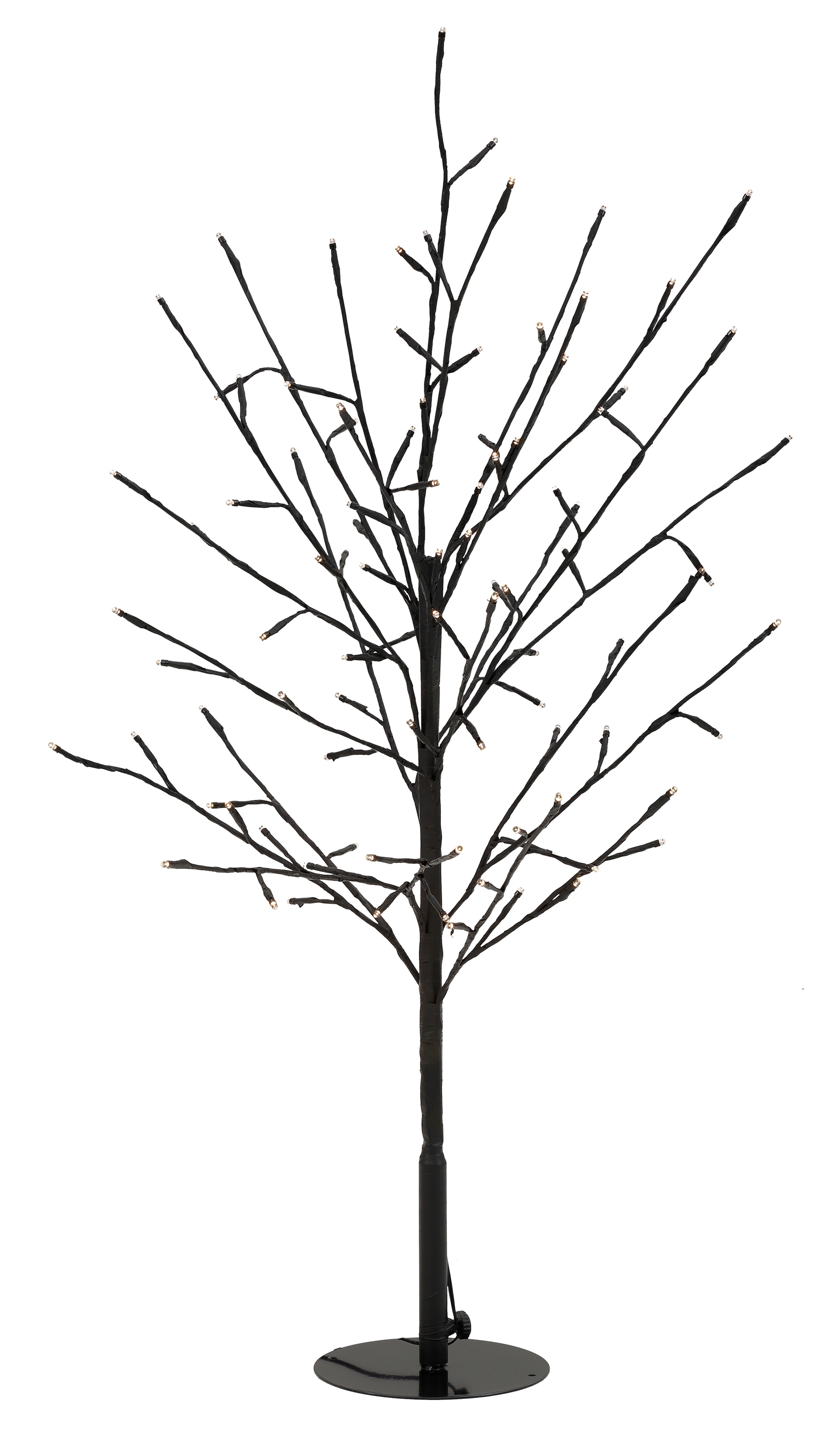 Dekobaum »LED Baum«, Weihnachtsdeko außen, Lichterbaum, LED-Objekt Baum, Schwarz