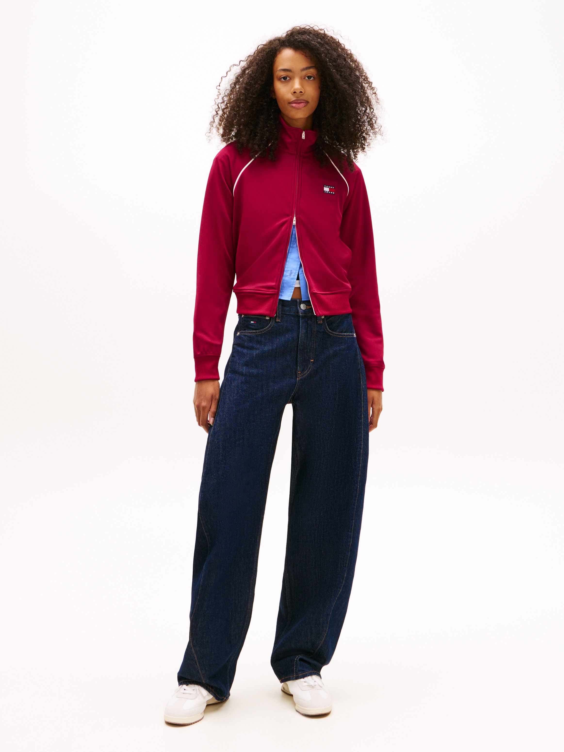 Tommy Jeans Yoga-Sweatjacke »TJW BADGE TRACK JACKET EXT«