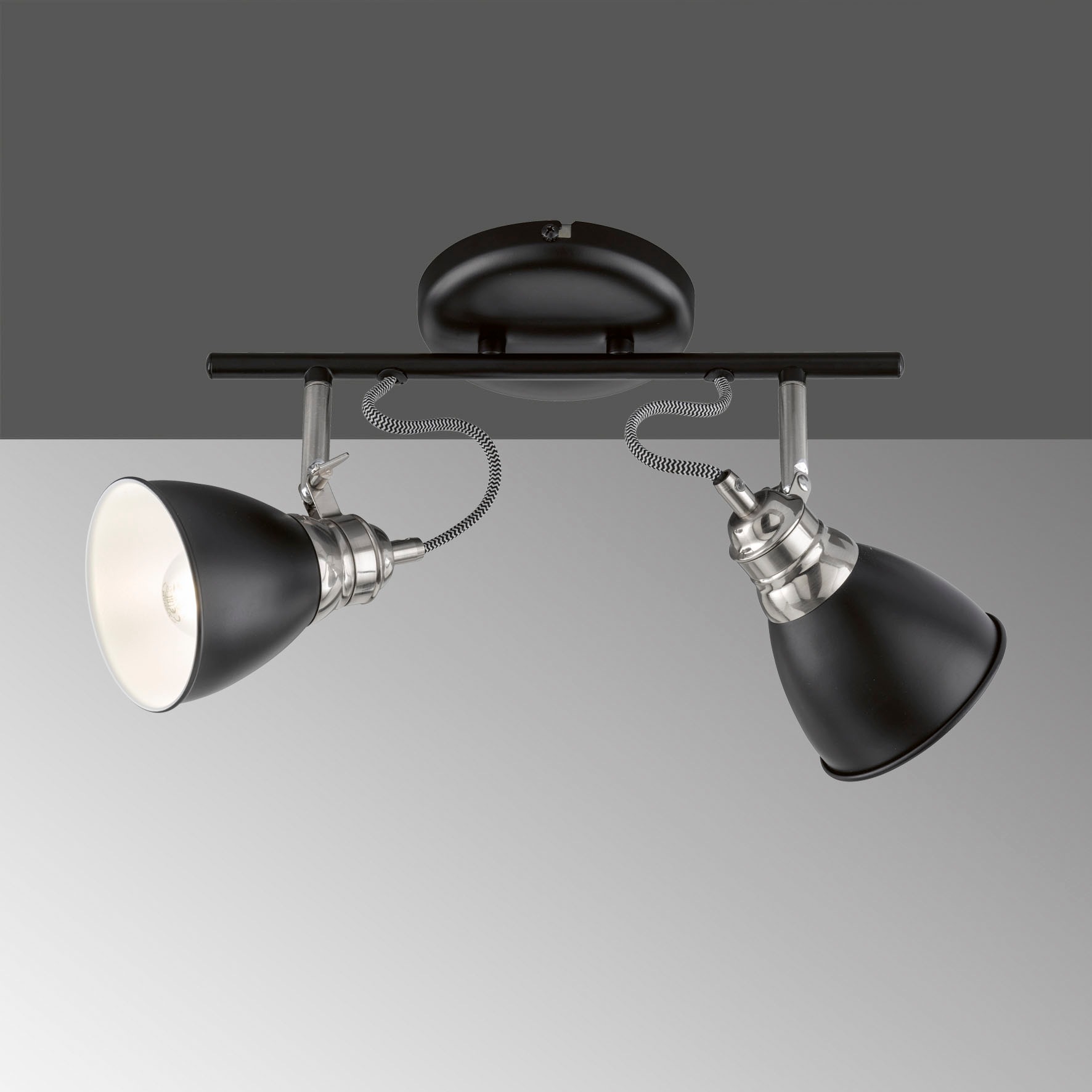 FISCHER & HONSEL Deckenspots »Wales«, 2 flammig, Leuchtmittel E14 | ohne Leuchtmittel
