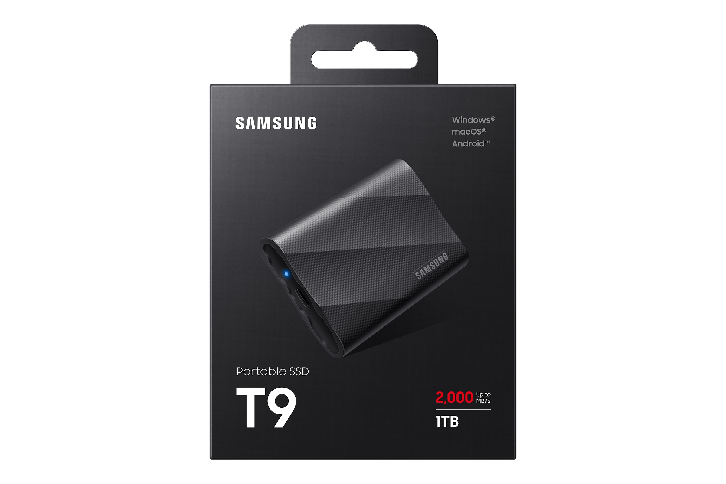 Samsung externe SSD »Portable SSD T9«, Anschluss USB 3.2