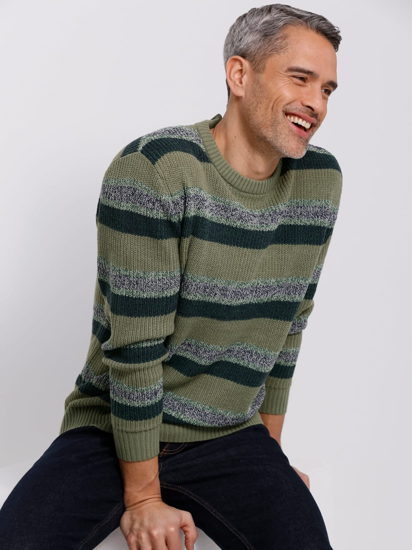 Classic Rundhalspullover »Pullover«