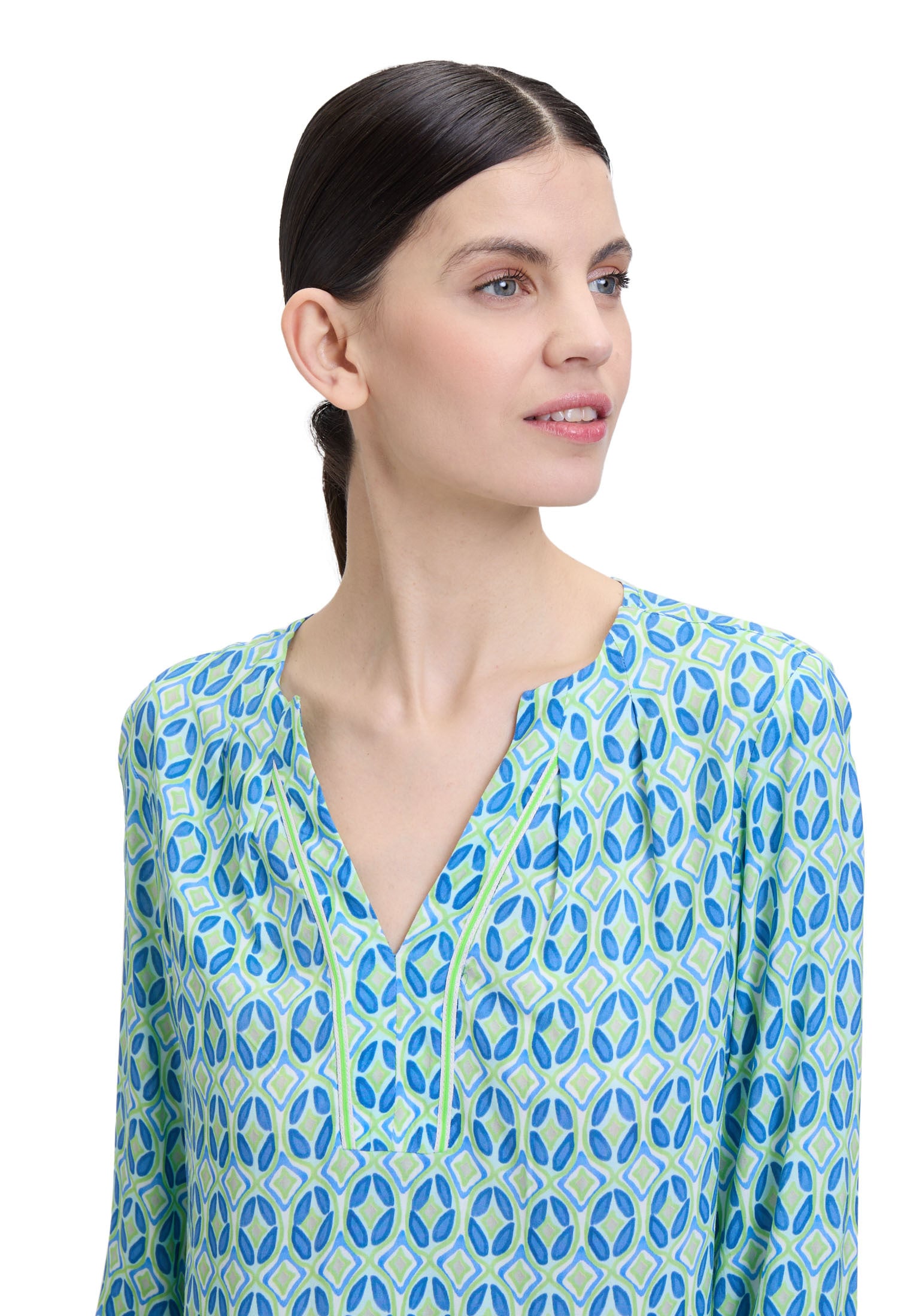 Cartoon Klassische Bluse »Casual-Bluse mit Muster«