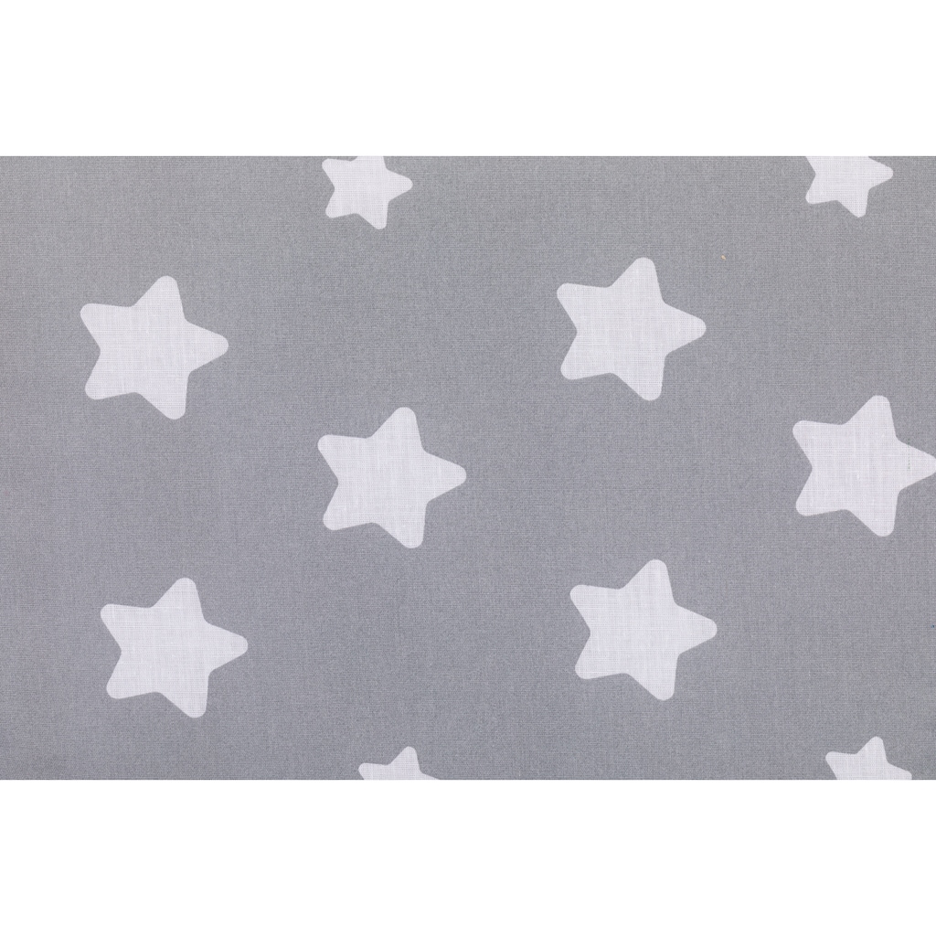 Fillikid Laufgittereinlage »Sterne 6-eckig, grau«