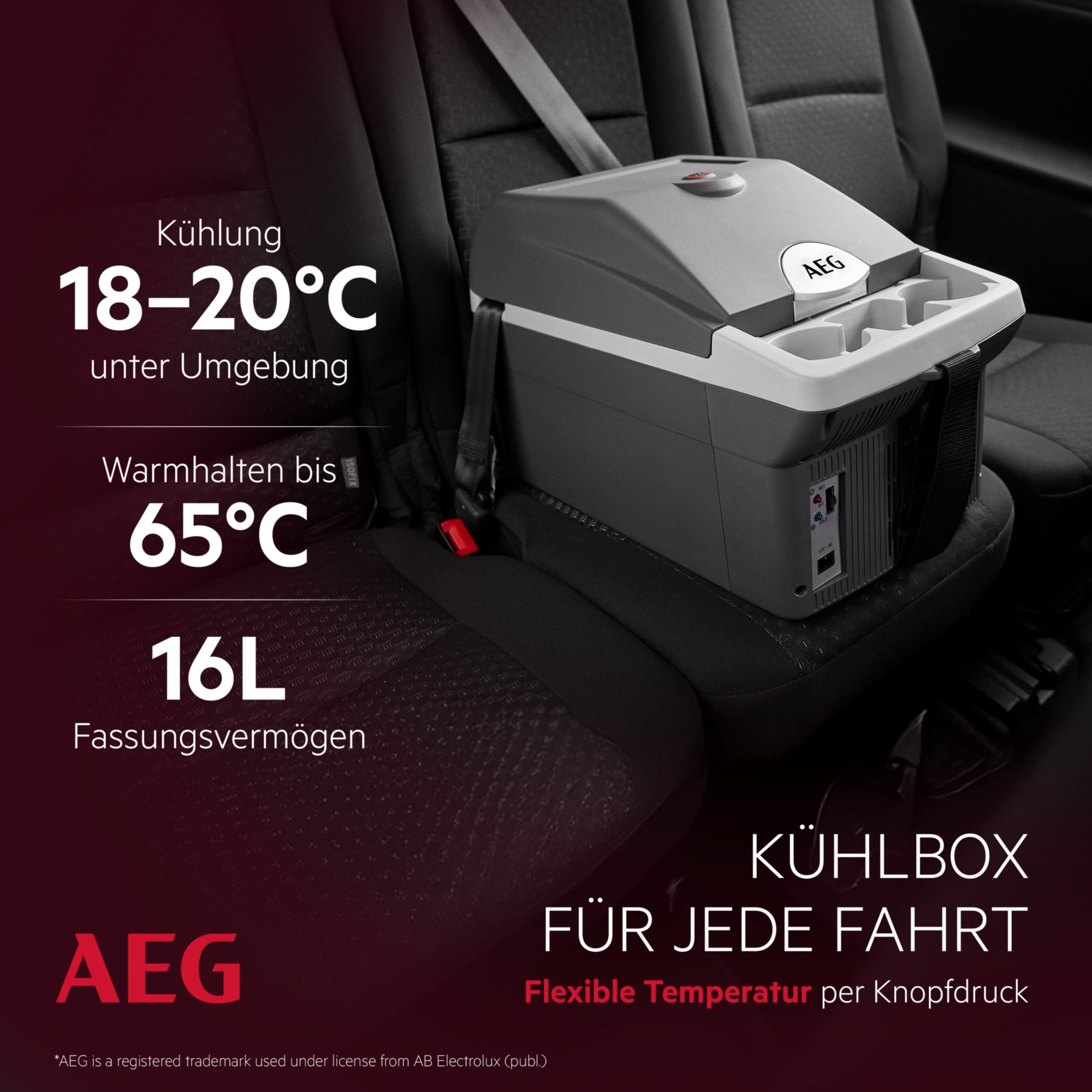 AEG Elektrische Kühlbox »Bordbar BK16 (10694)«