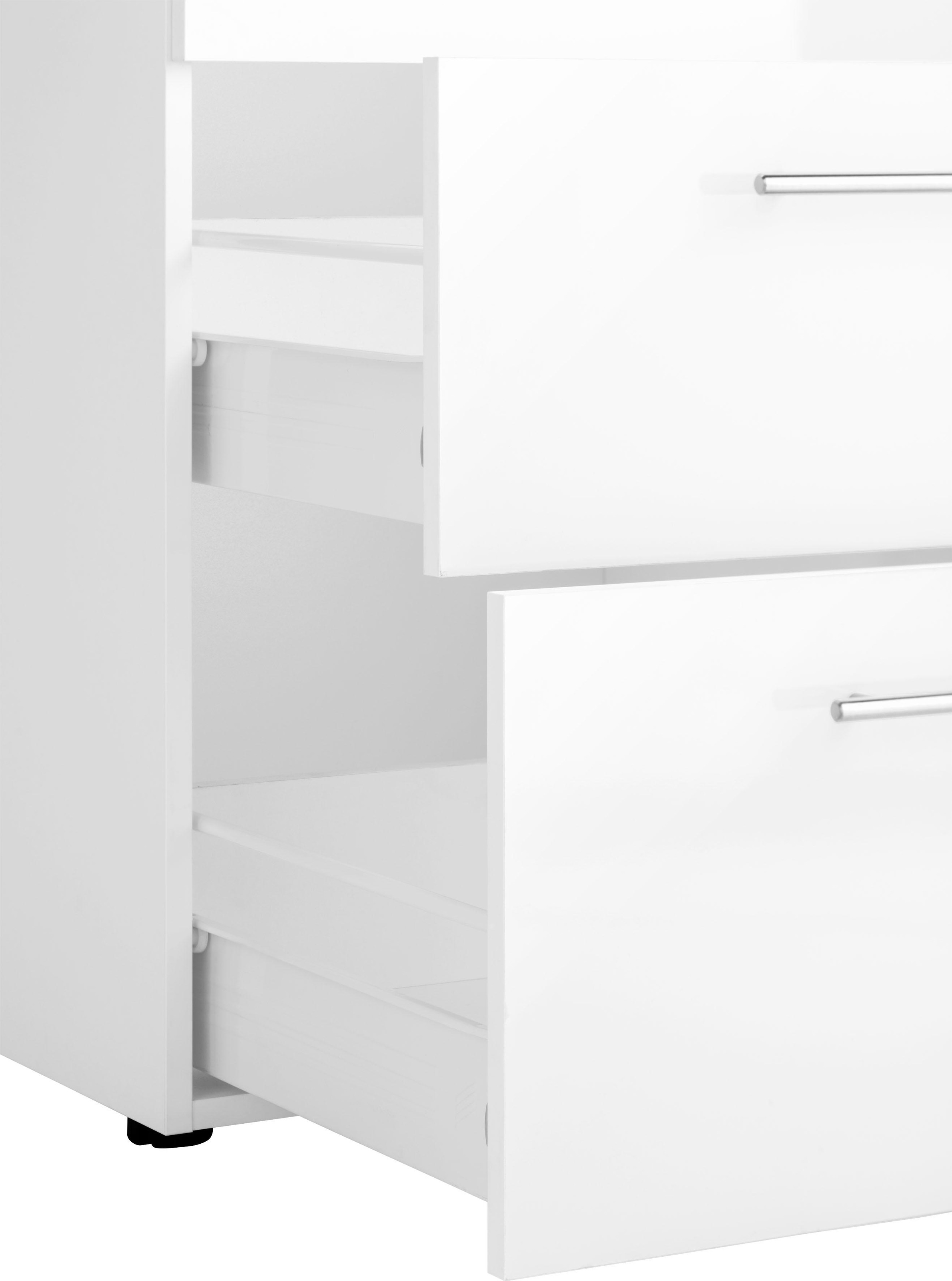 Breite 340 höhenverstellbare wiho Küchen Soft-Close-Funktion, bei cm, online OTTO »Ela«, Küchenzeile Füße