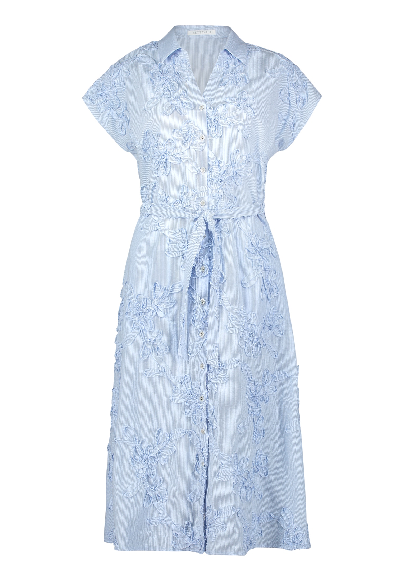 Betty&Co Sommerkleid »Sommerkleid mit Stickerei«