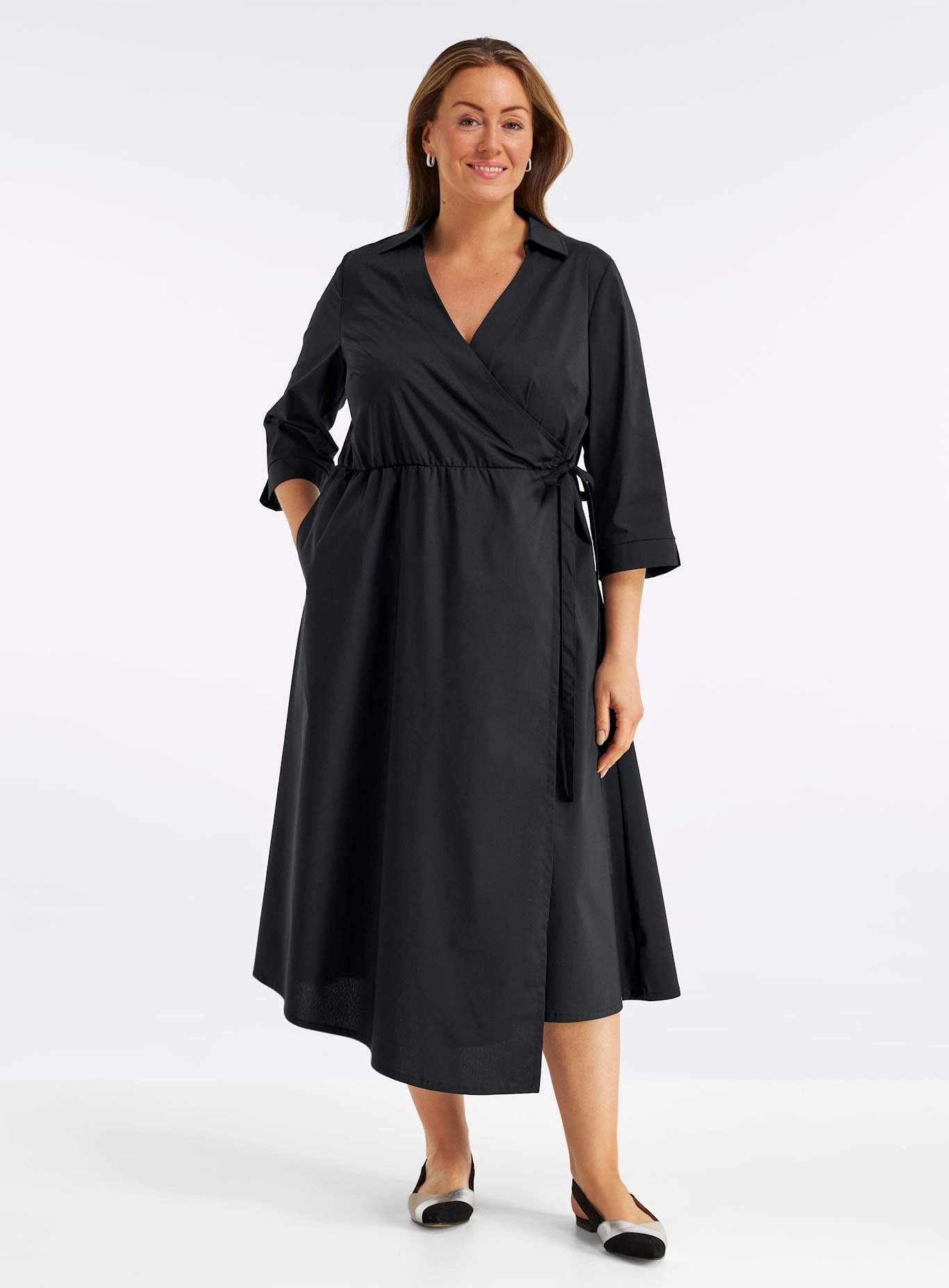 Sheego Wickelkleid »Kleid«