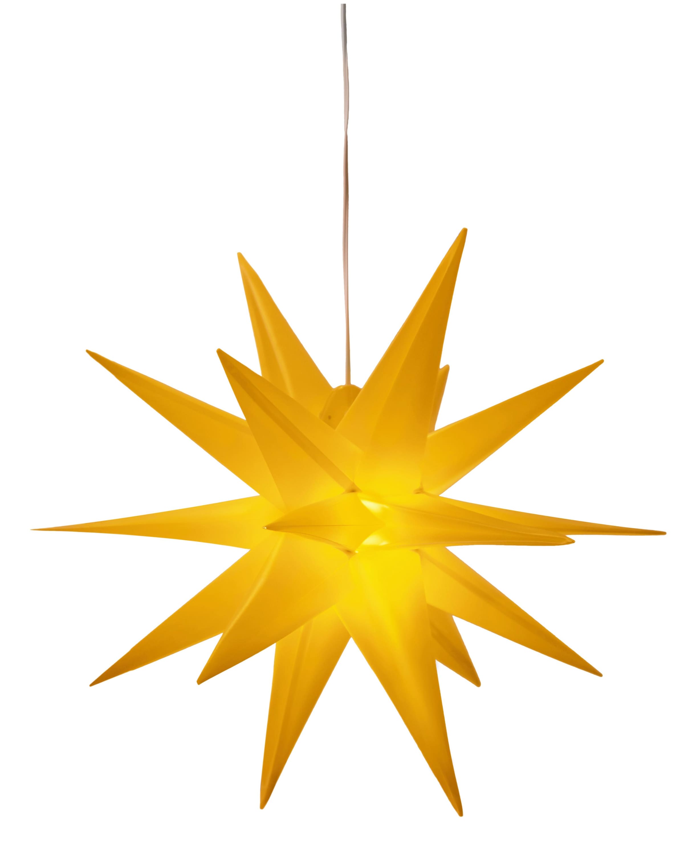 BONETTI LED Stern »Weihnachtsstern, 3D-Optik«, Ø 57 cm, mit 6-Stunden-Timer,  Weihnachtsdeko aussen im OTTO Online Shop