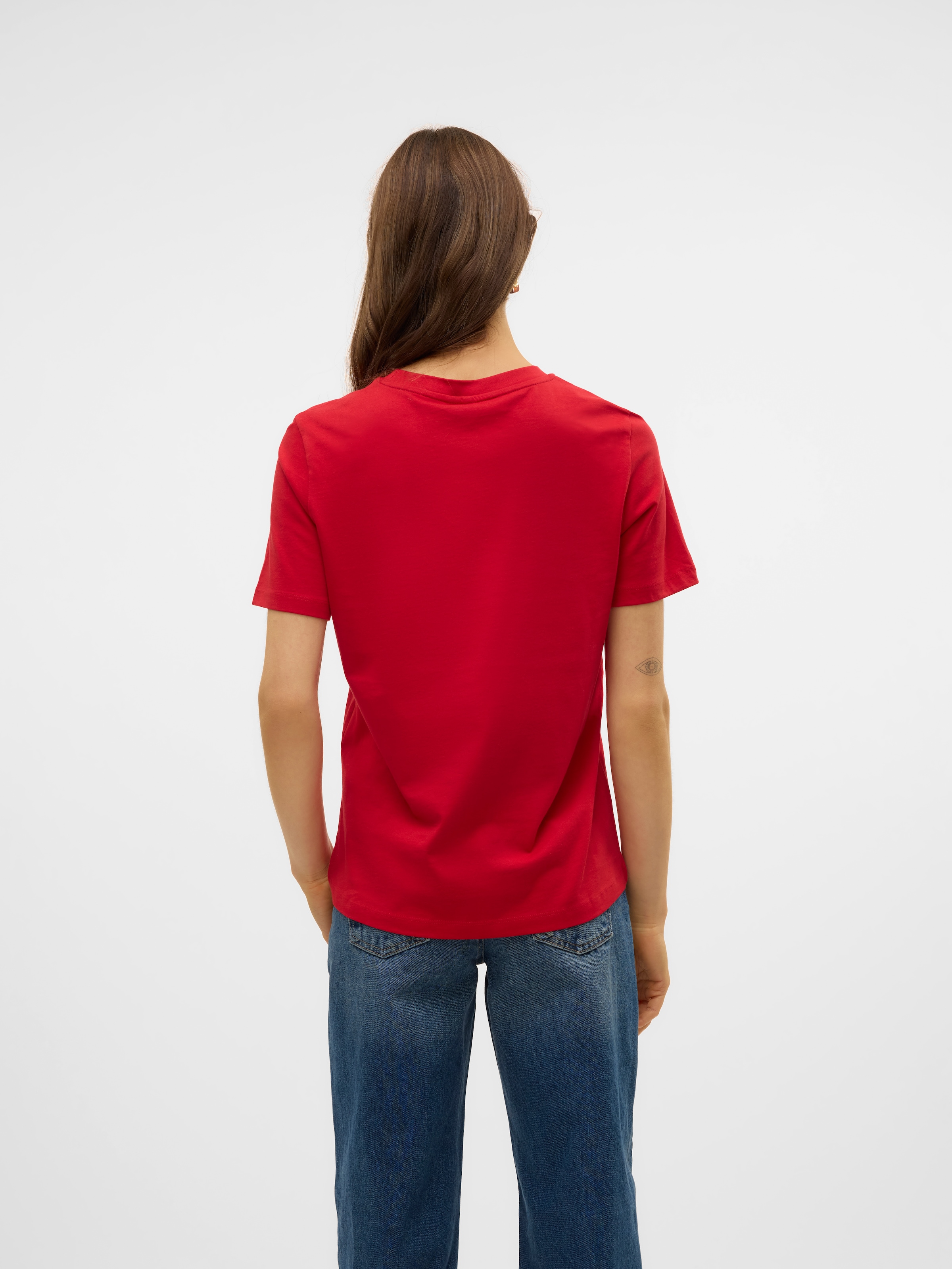 Vero Moda Kurzarmshirt »VMPAULINA SS T-SHIRT GA JRS NOOS«