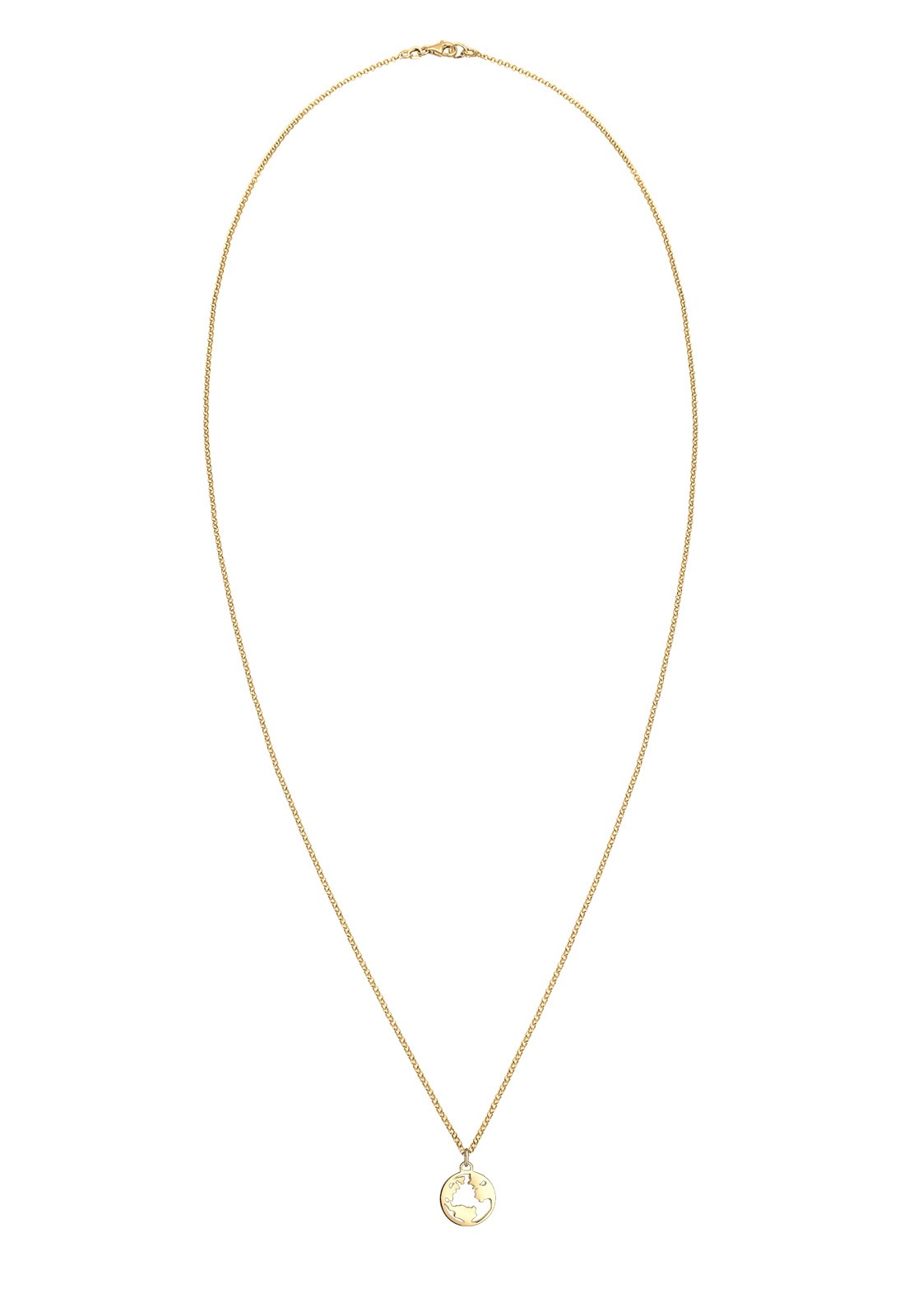 Elli Kette mit Anhänger »Halskette mit Anhänger Weltkugel Travel 925 Silber«