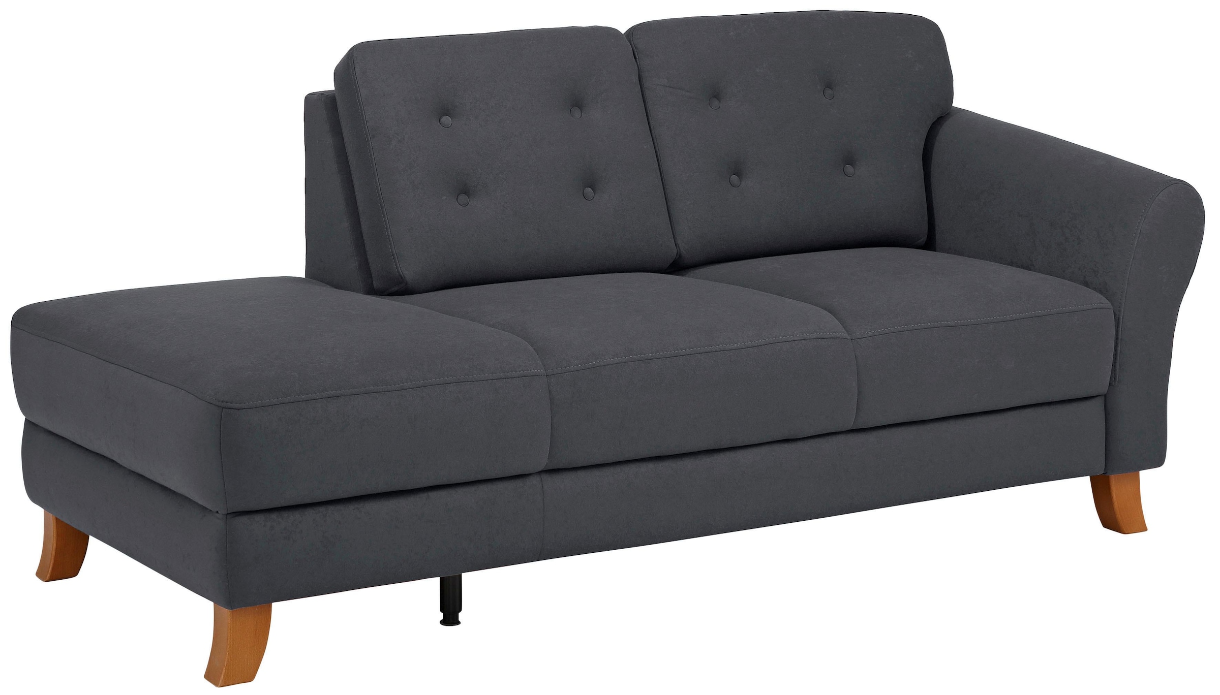 Home affaire Recamiere »Trondheim« freistehend, mit Federkern, Knopfheftung im Rücken