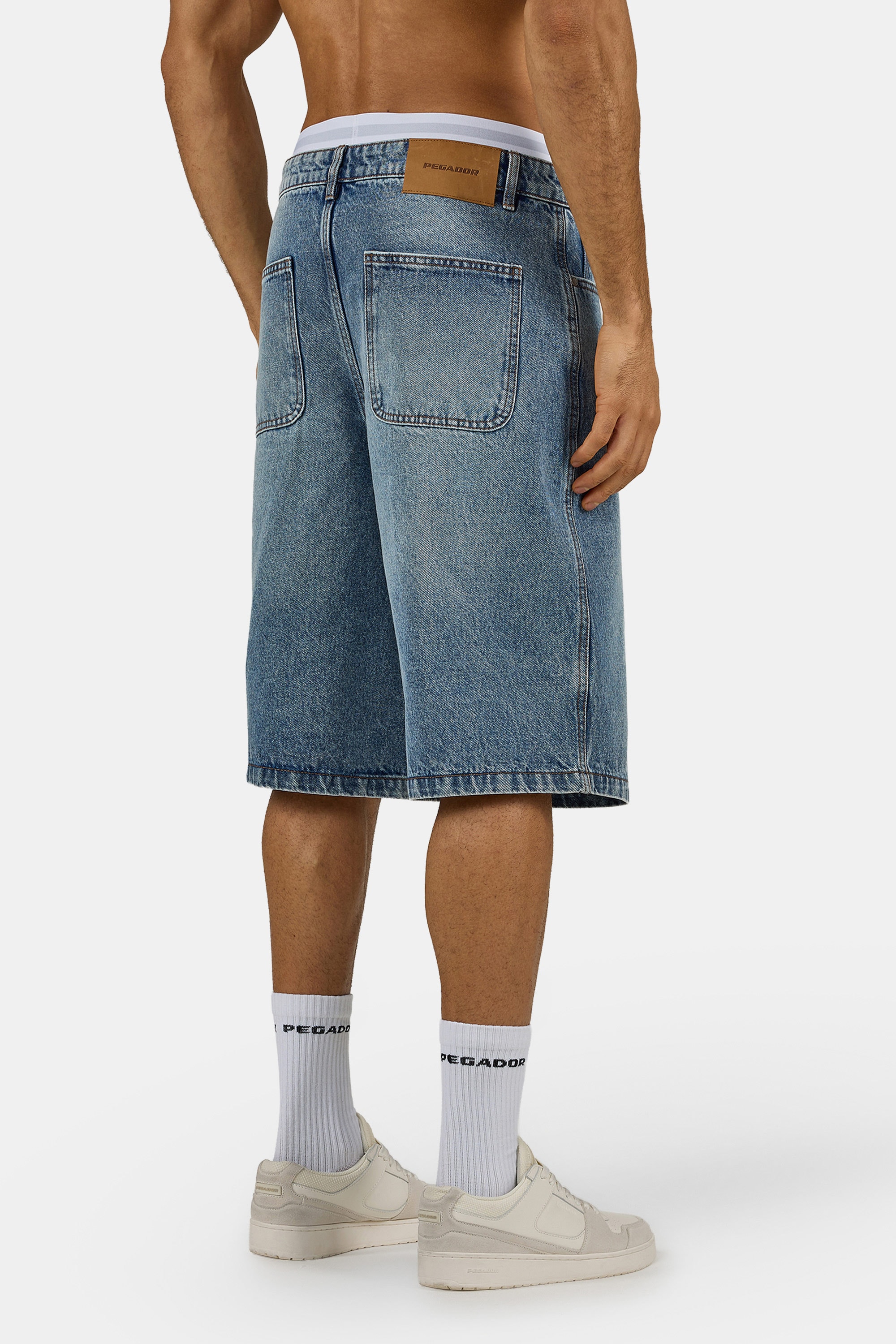 PEGADOR Jeansshorts »Kolar Jorts« Baumwolle, regular fit