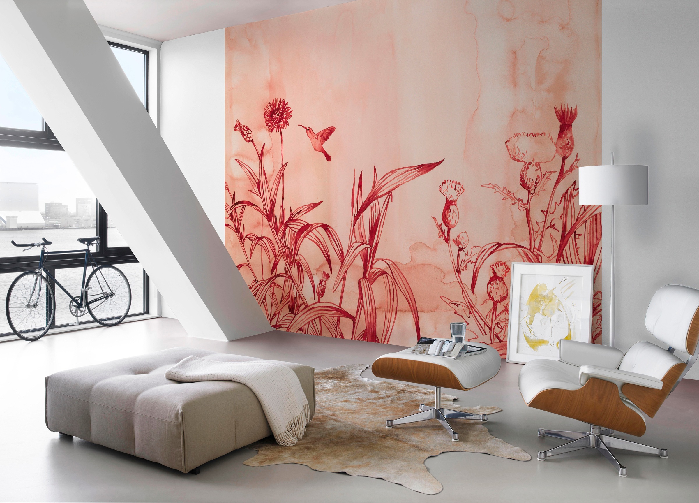 Rasch Fototapete »Young Artists« geblümt | gemustert glatt