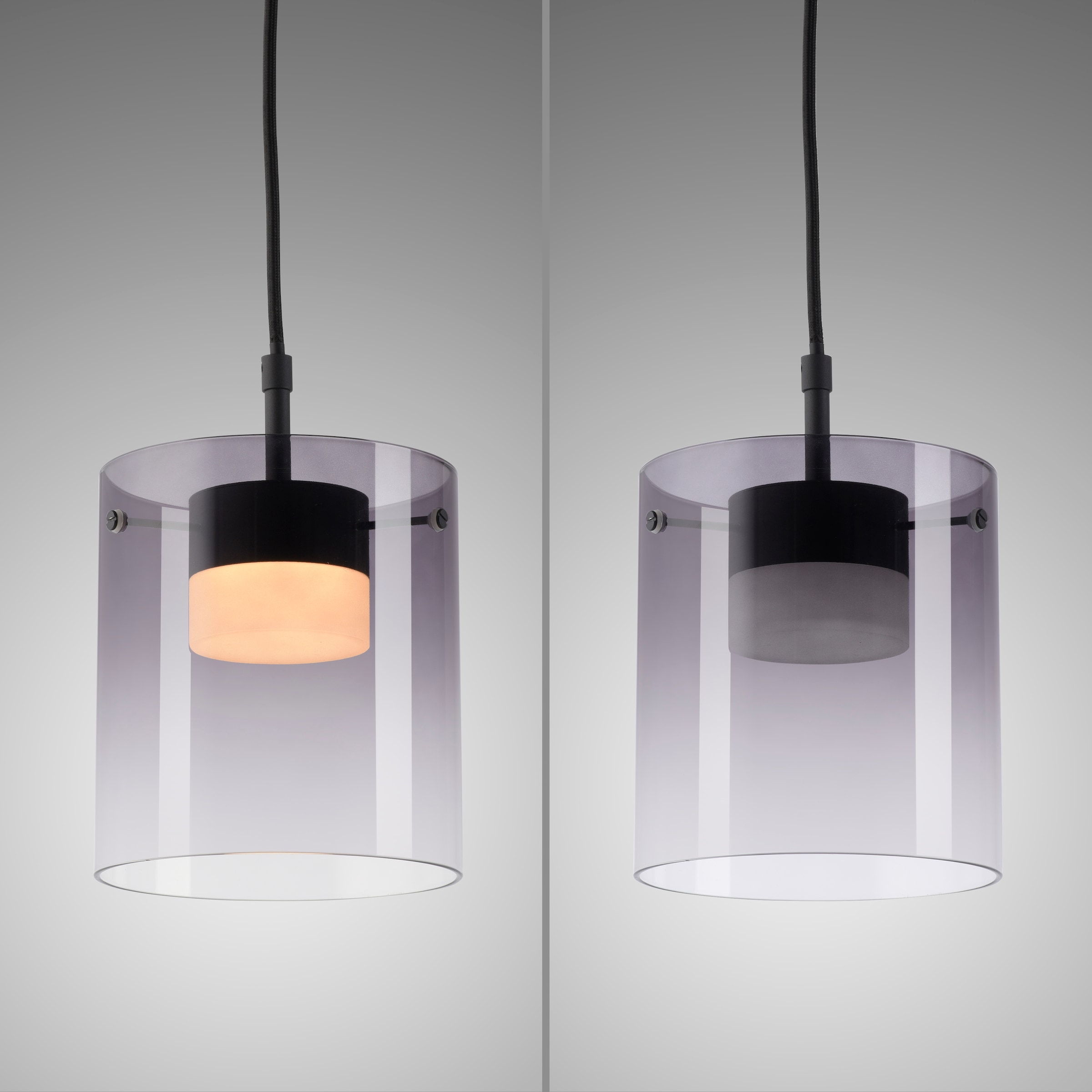 JUST LIGHT LED Deckenleuchte »ELIO« LED-Board 1 Stk. Warmweiß 3-Stufen Dimmer, Switchmo