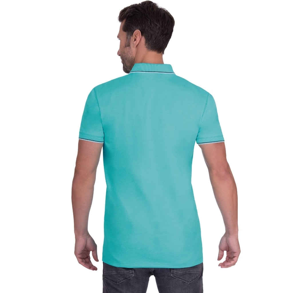 Trigema Poloshirt »TRIGEMA Slim Fit Polohemd«, (1 tlg.)