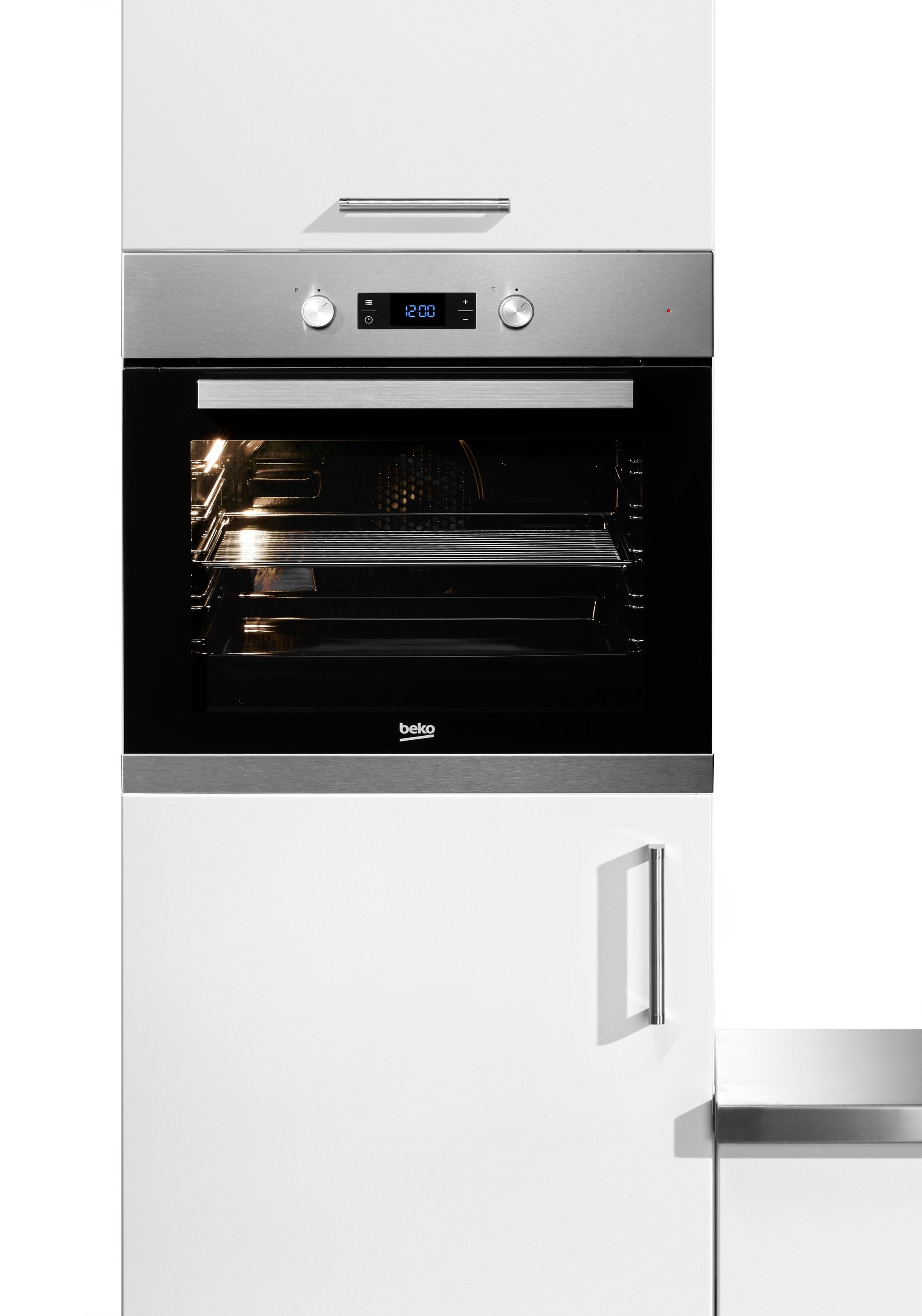 Backofen, Teleskopauszug nachrüstbar, Simple Steam