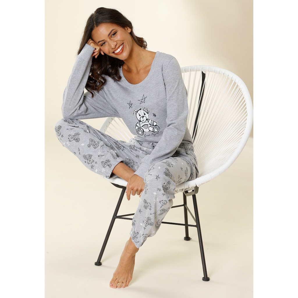 Vivance Dreams Pyjama, (2 tlg.)