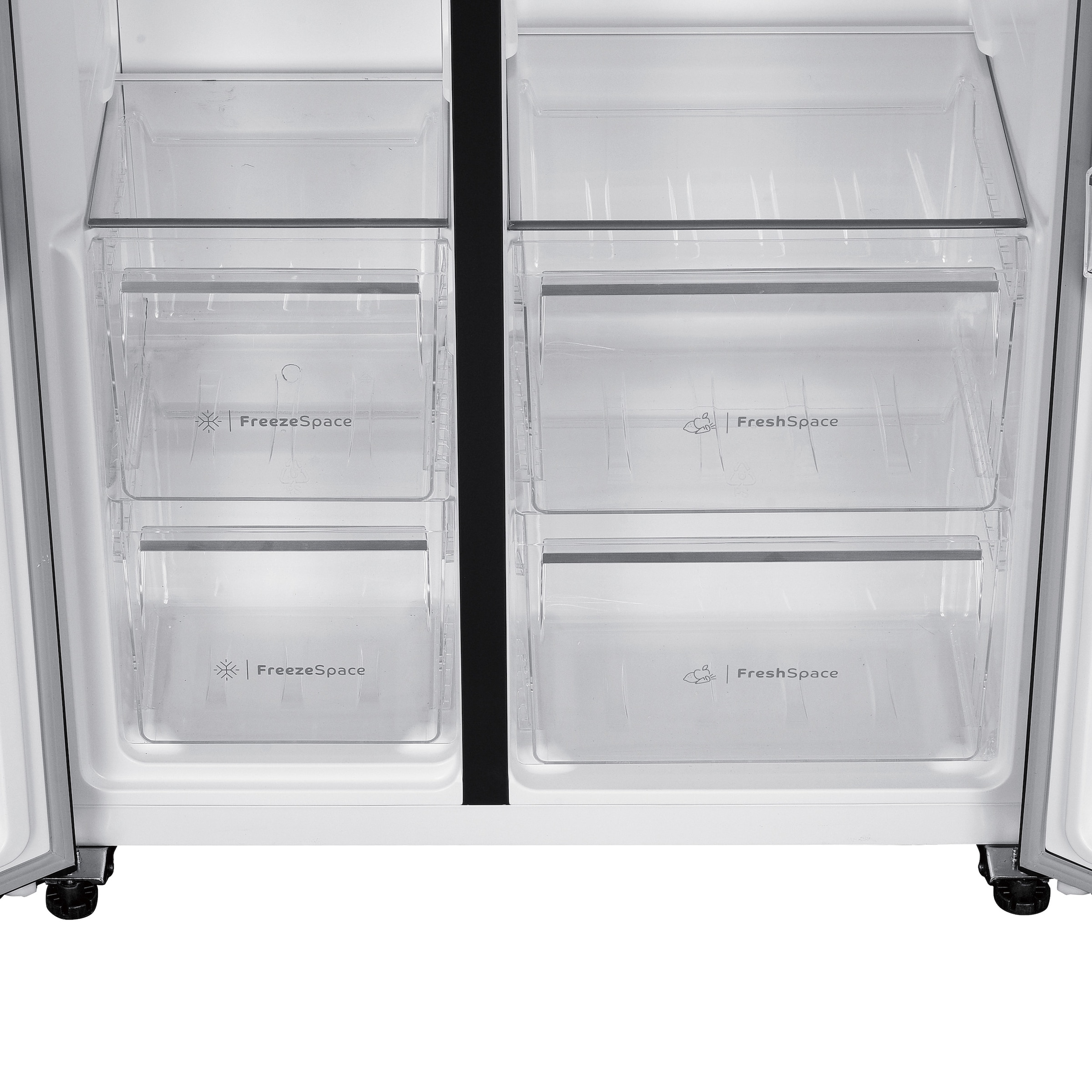 Privileg Side-by-Side »PRGF 6441 XP4E« 177 cm hoch 91 cm breit nie wieder Abtauen Dank TotalNoFrost, elektronische Temperaturregelung