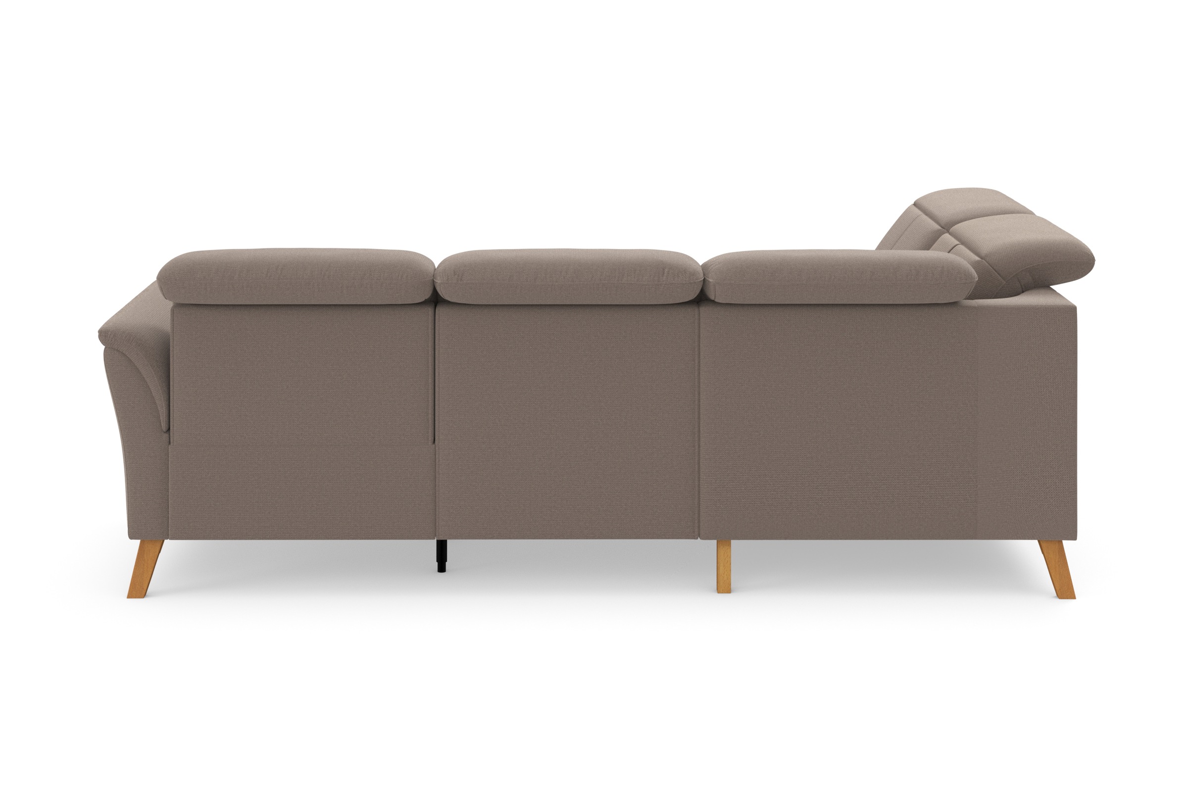 sit&more Ecksofa »Romero L-Form« wahlweise mit oder ohne TV-Funktion, Bettfunktion, Bettkasten