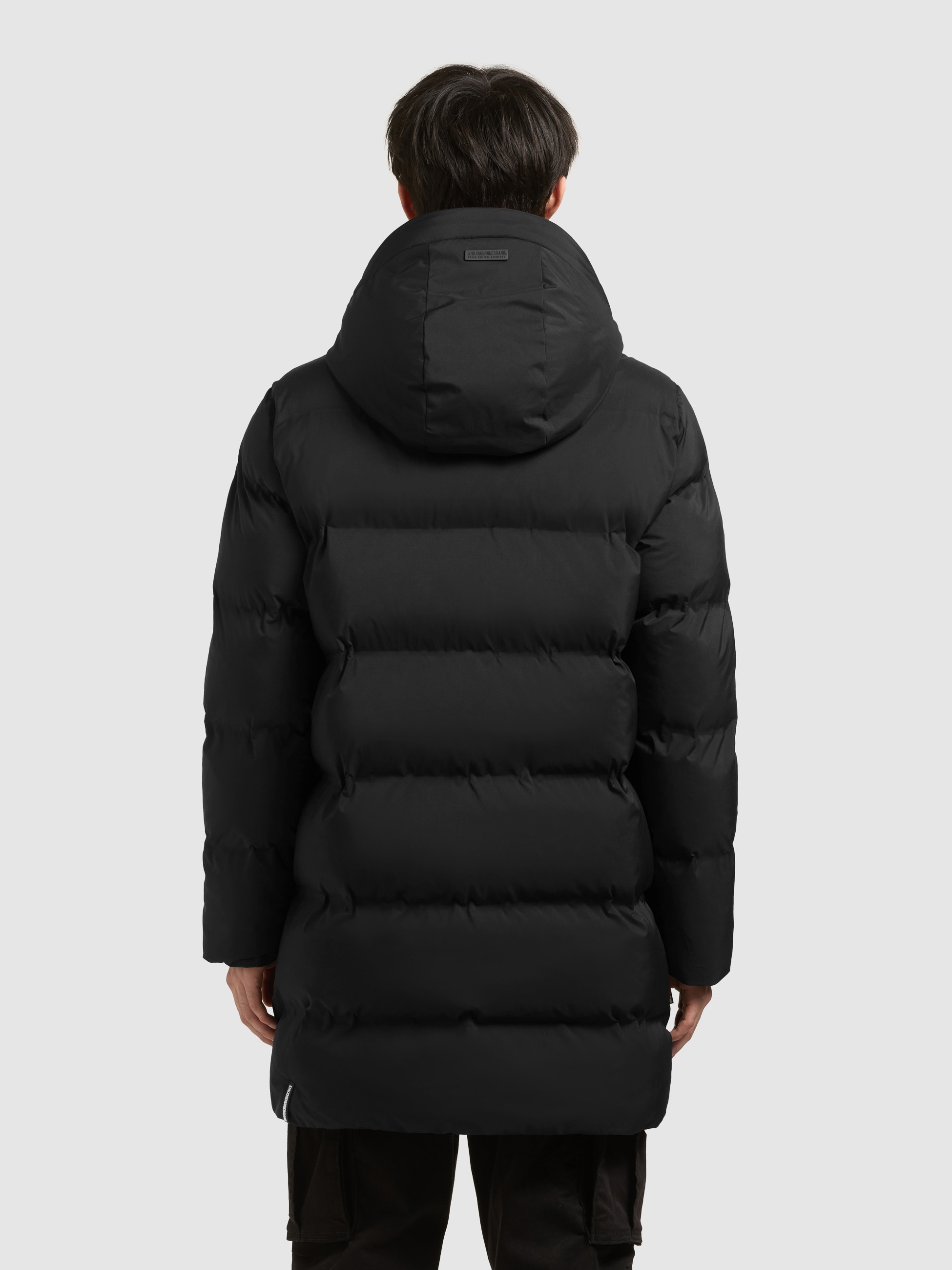 khujo Steppmantel »CADE« Taschenbeutel aus Fleece
