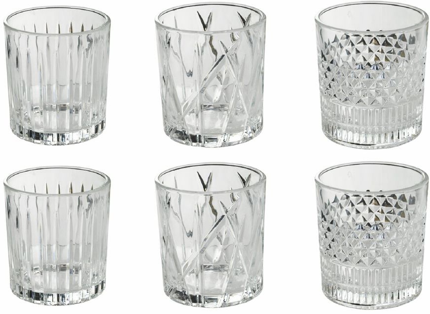 Villa d'Este Gläser-Set »Vintage«, (Set, 6 tlg.), Wassergläser-Set 310 ml, 6-teilig
