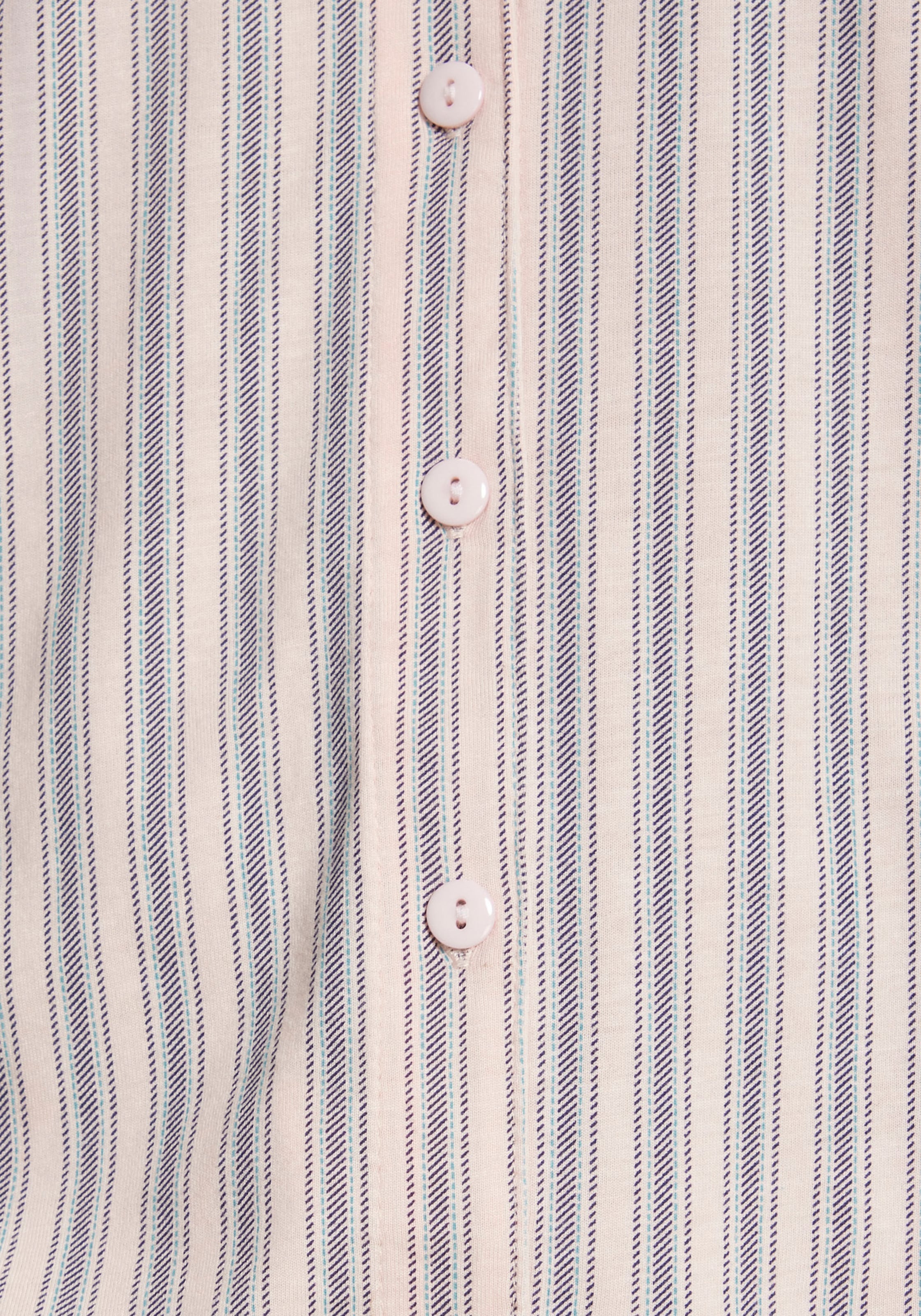 s.Oliver Pyjama, (Set, 2 tlg.), im klassischen Stil