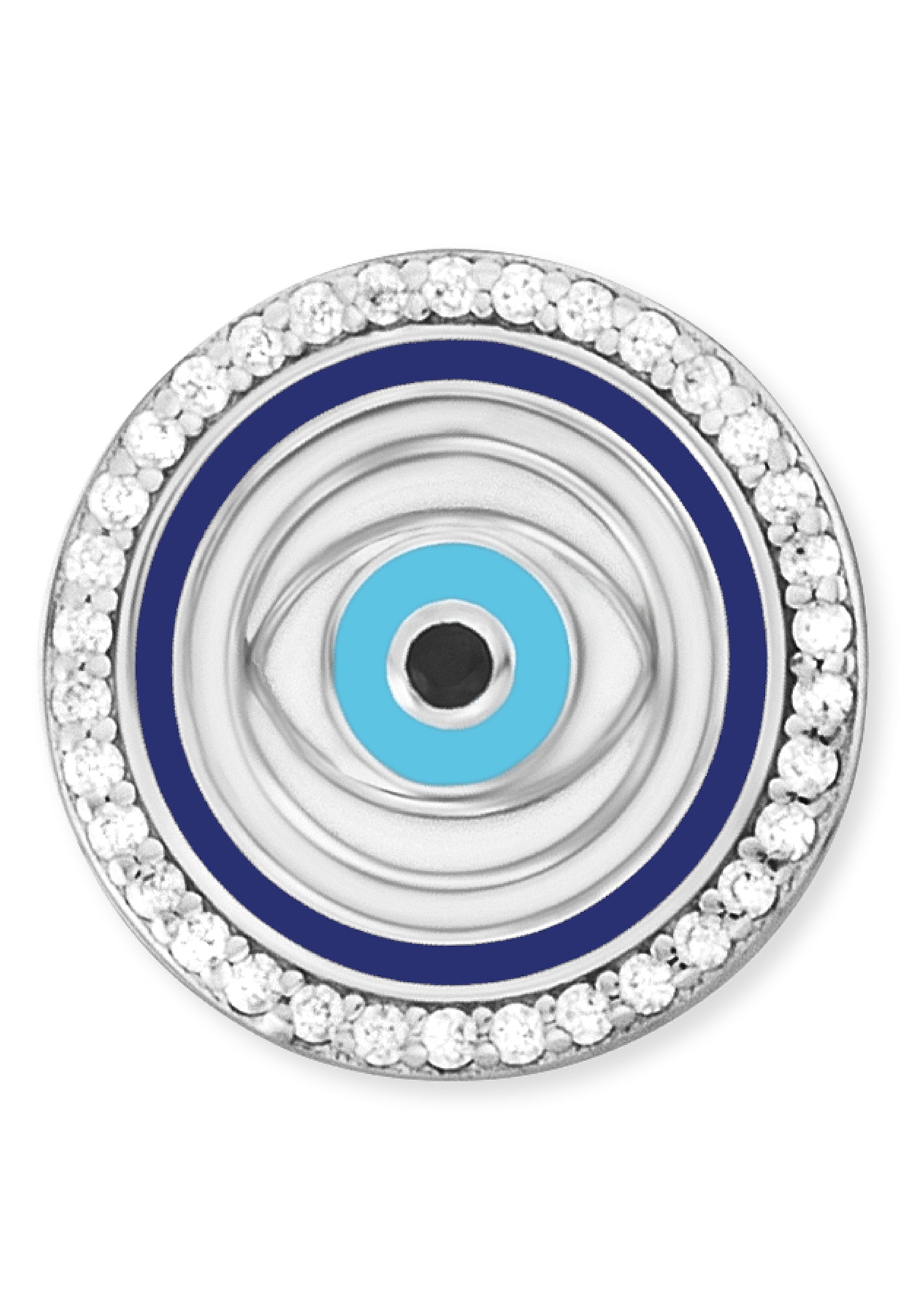 Engelsrufer Paar Ohrstecker »LUCKY EYE, ERE-EYE-ZIM-ST«, mit Emaille - mit Zirkonia (synth.)