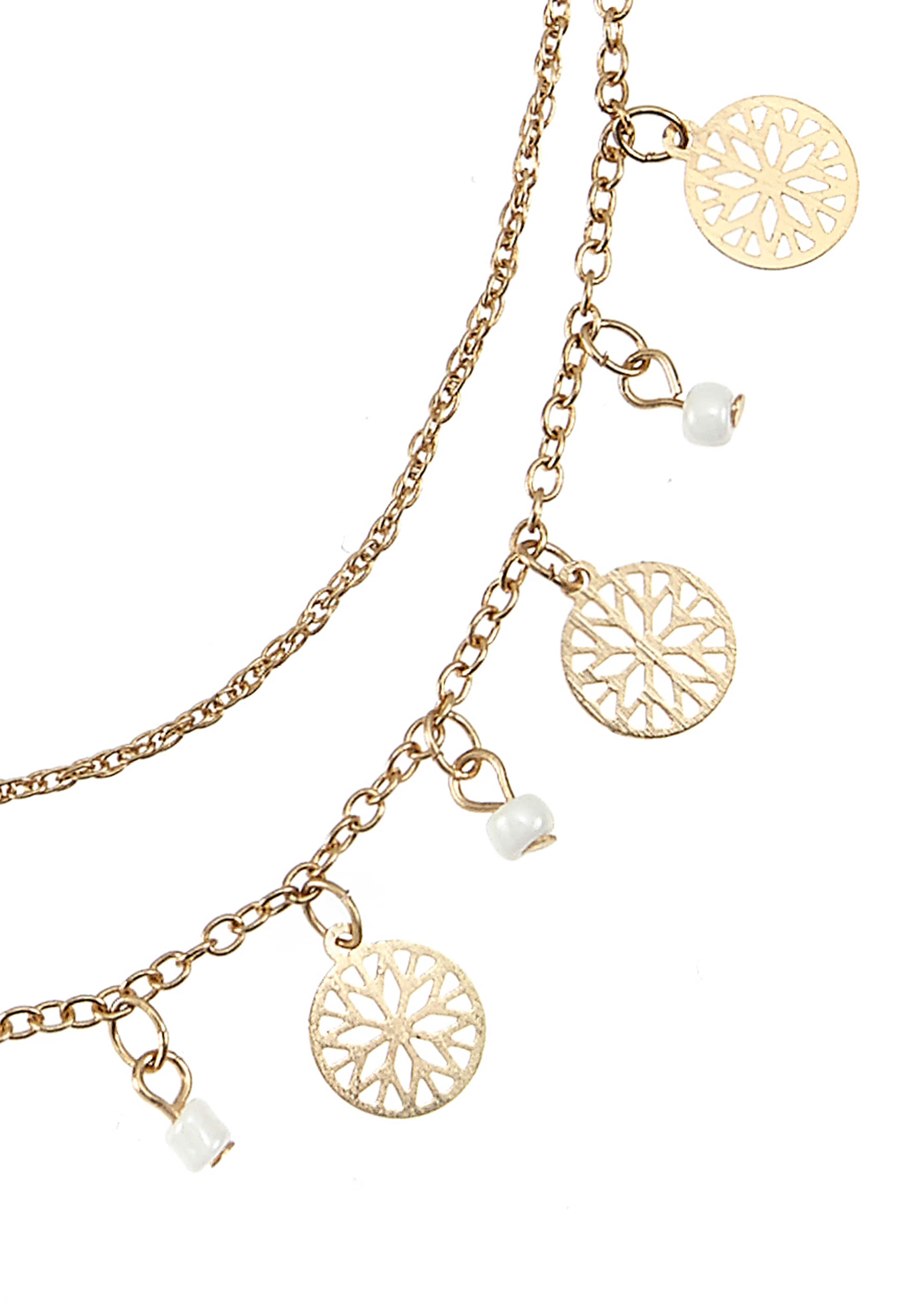 LASCANA Fußkette mit Anhänger Fußkettchen-Armband, Fußkettchen mit Anhänger, Fußschmuck
