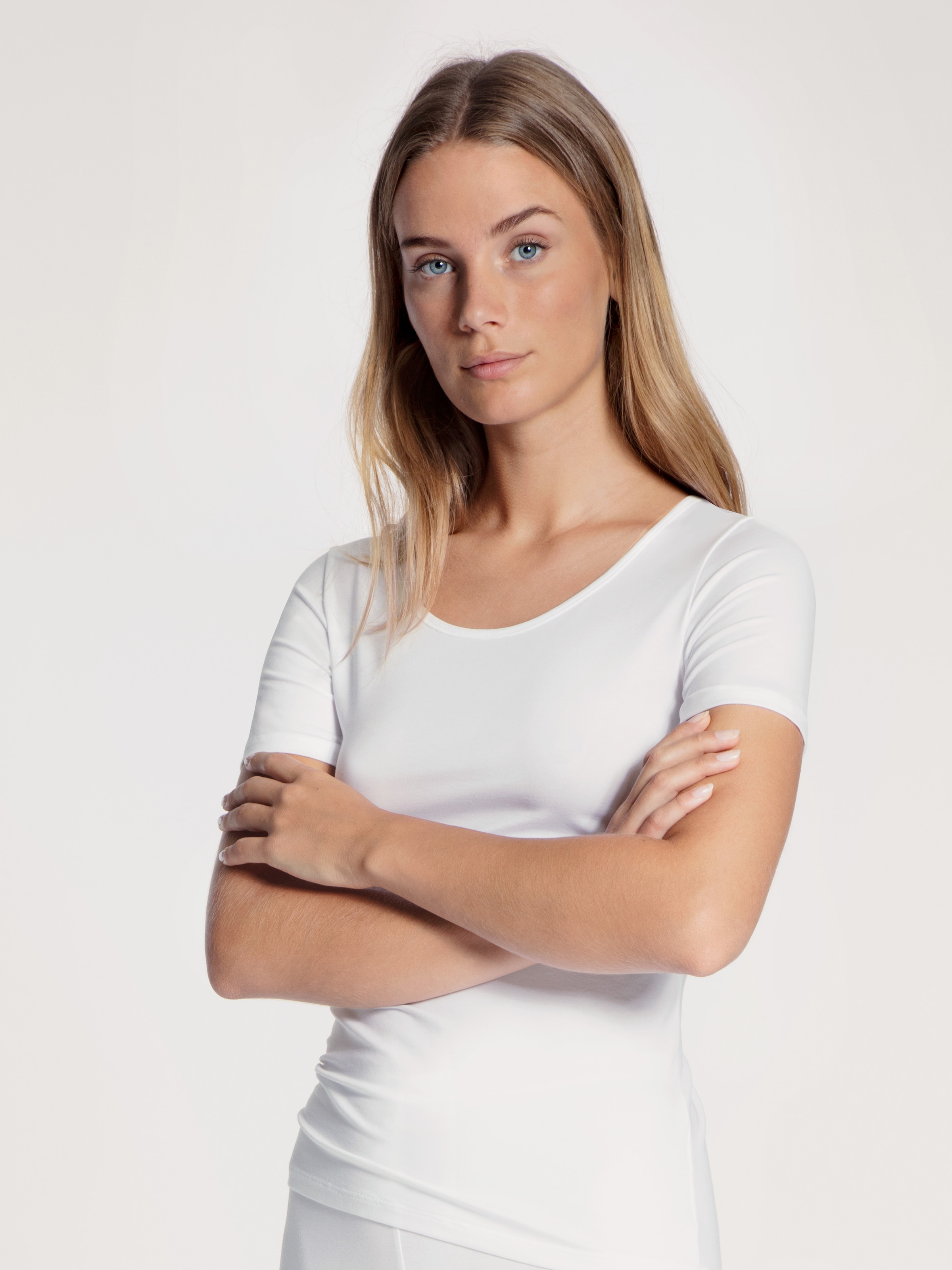 CALIDA Unterhemd »Natural Comfort«, mit bestellen OTTO reduzierter bei Rundhals und Pillingbildung