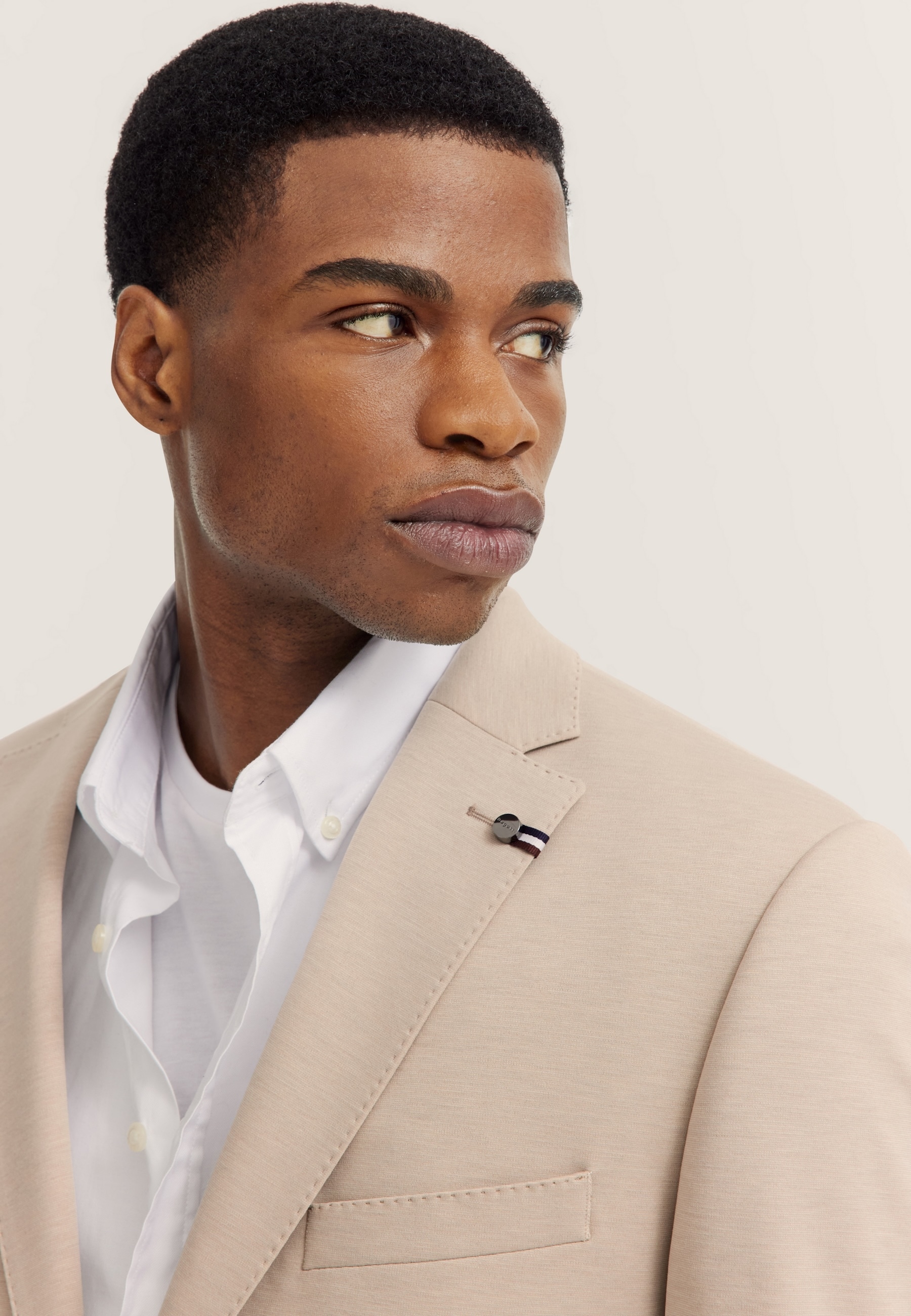 bugatti Anzugsakko »Regular Fit« Jersey-Artikel mit Stretch