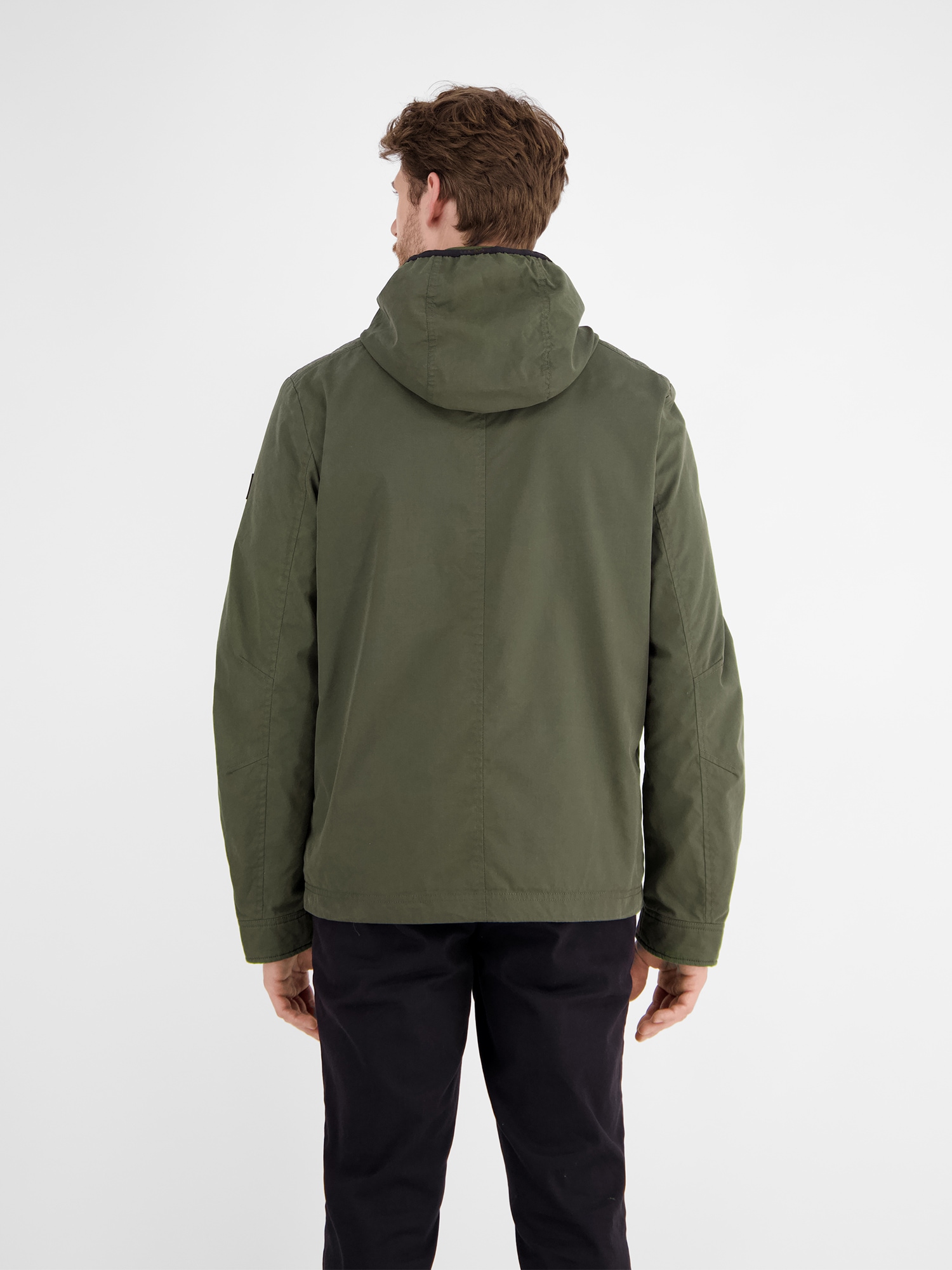 LERROS Outdoorjacke »Shell-Blouson mit abnehmbarer Kapuze« mit Kapuze