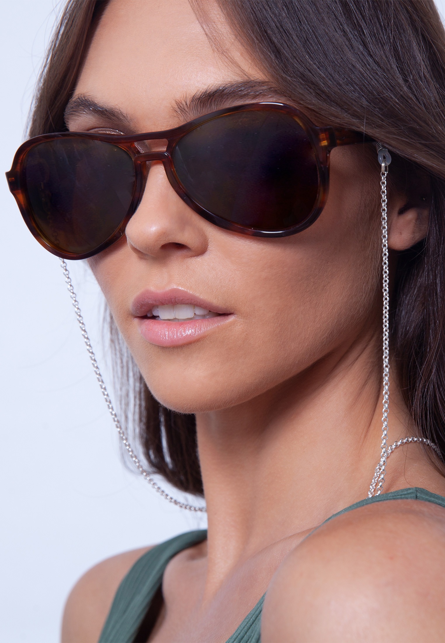 Elli Schmuckset »Schmuckzubehör Brillenkette Eyewear Sommer Accessoire 925 Silber«