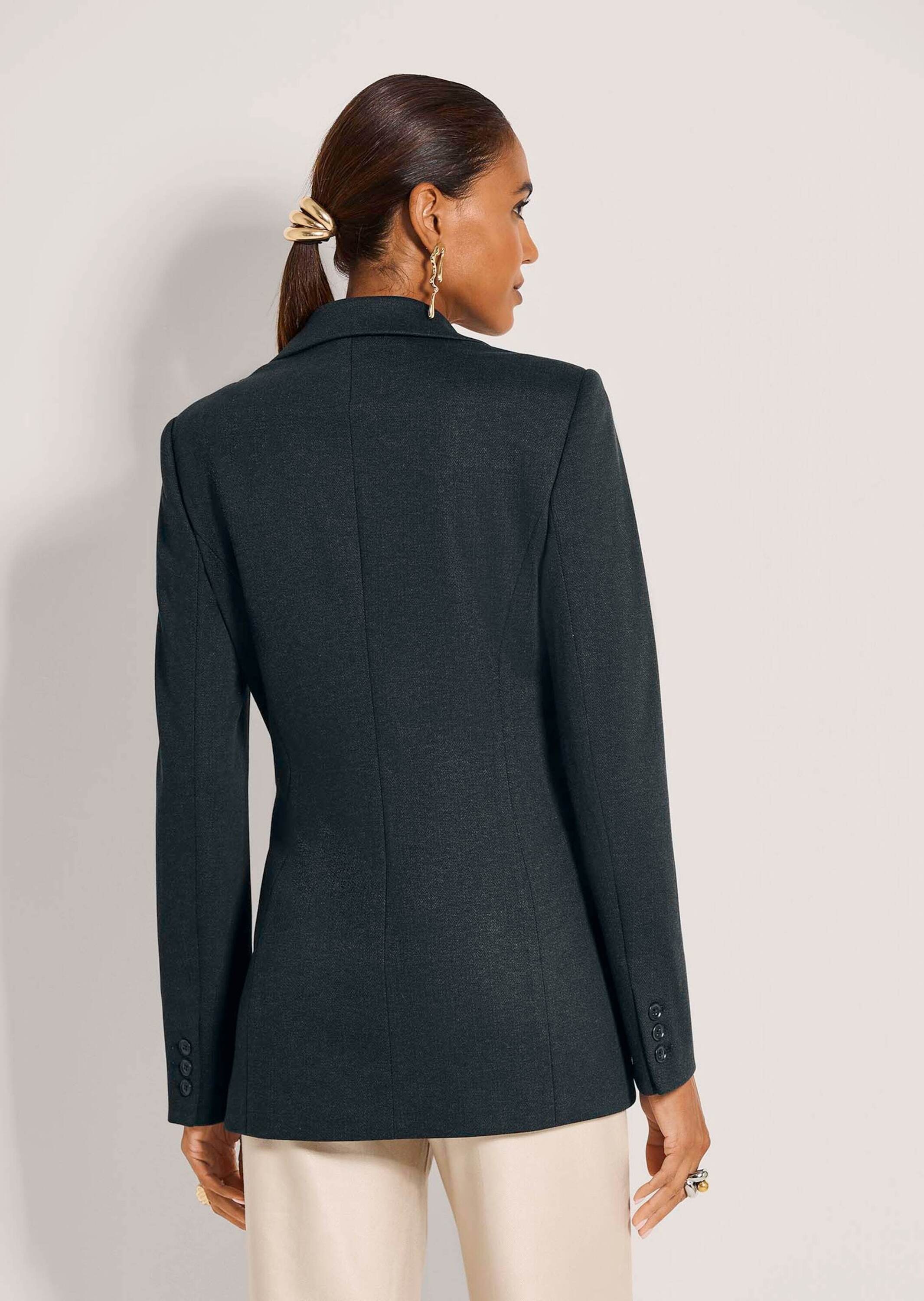 MADELEINE Jackenblazer »Blazer Eleganter Einreiher in Melange-Optik«