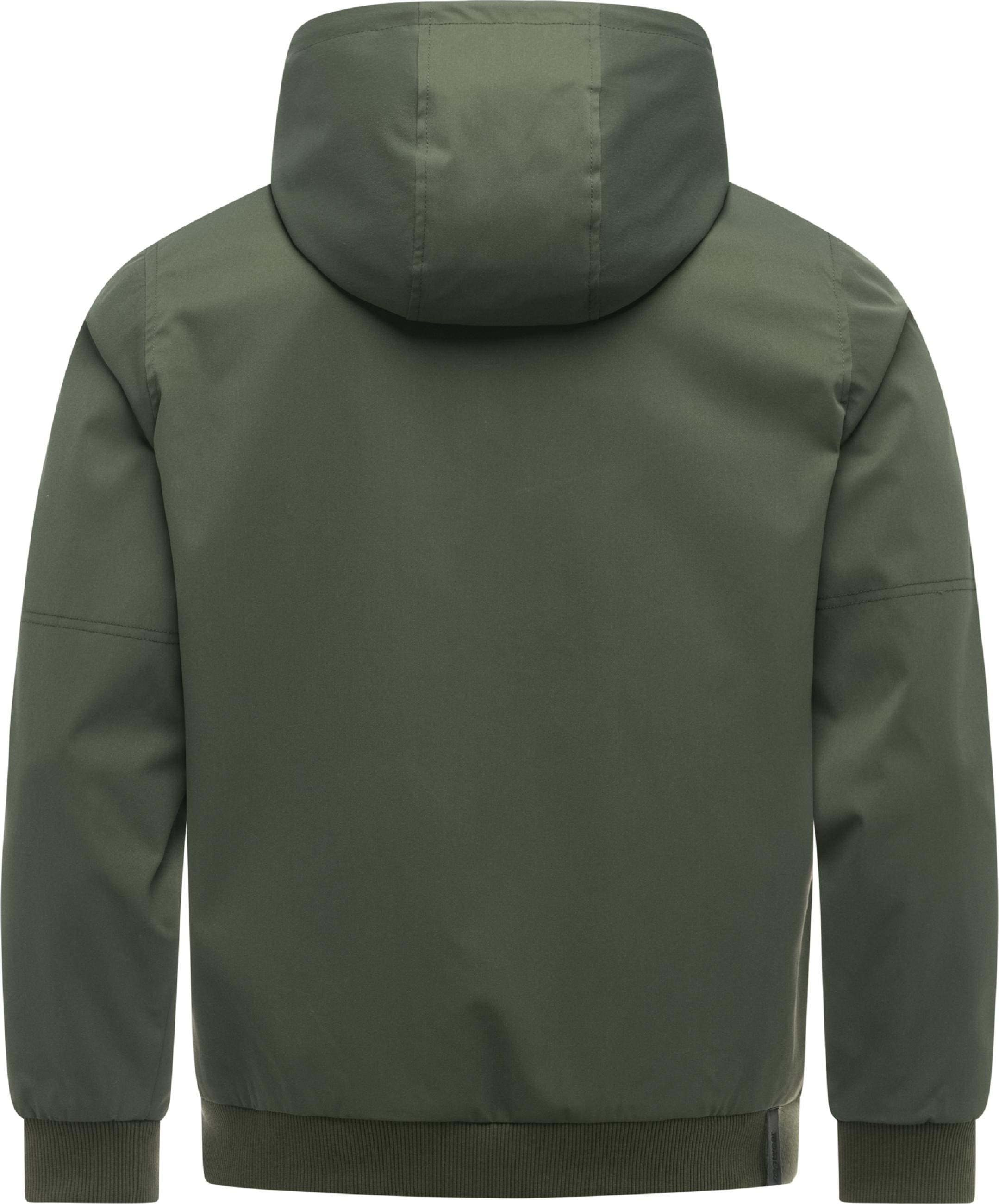 Ragwear Outdoorjacke »Outdoorjacke Stewie Twill YOUMODO« mit Kapuze stylische Herren Übergangsjacke mit großer Kapuze