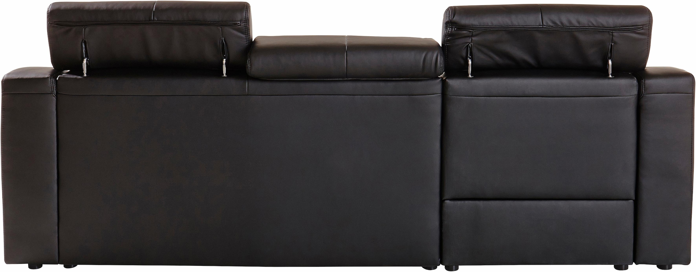 exxpo - sofa fashion Ecksofa »Lotos, bequem und funktionell, L-Form«, mit Kopf- bzw. Rückenverstellung, wahlweise mit Bettfunktion
