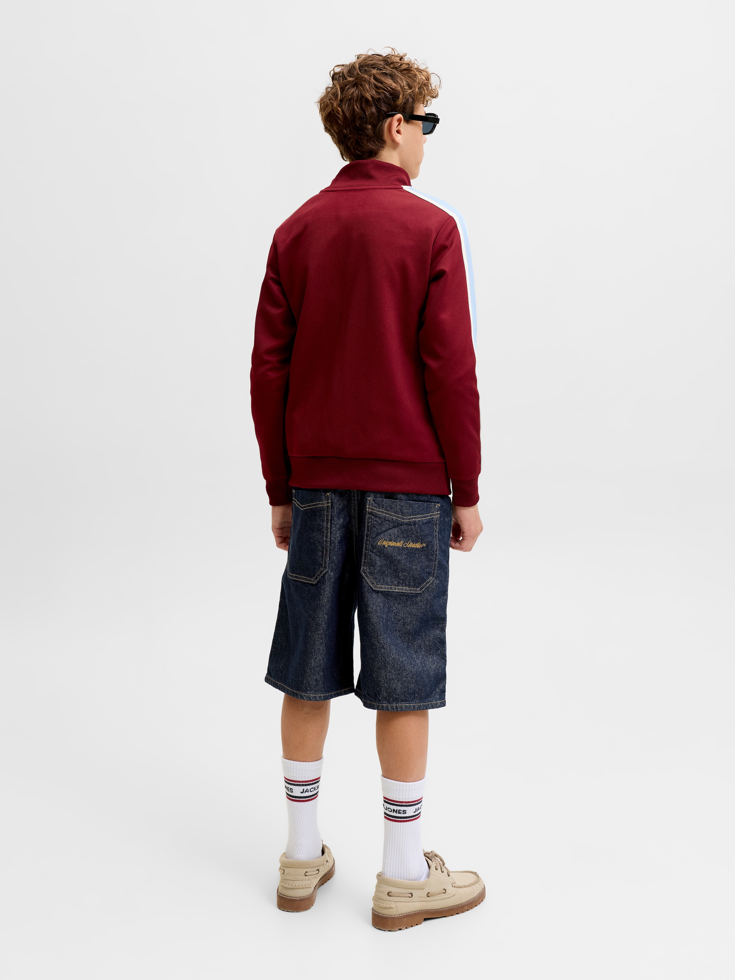 Jack & Jones Junior Shorts »JJIALEX JJNORREBRO SHORTS SQ 400 JNR«  Baumwolle, relaxed/baggy fit